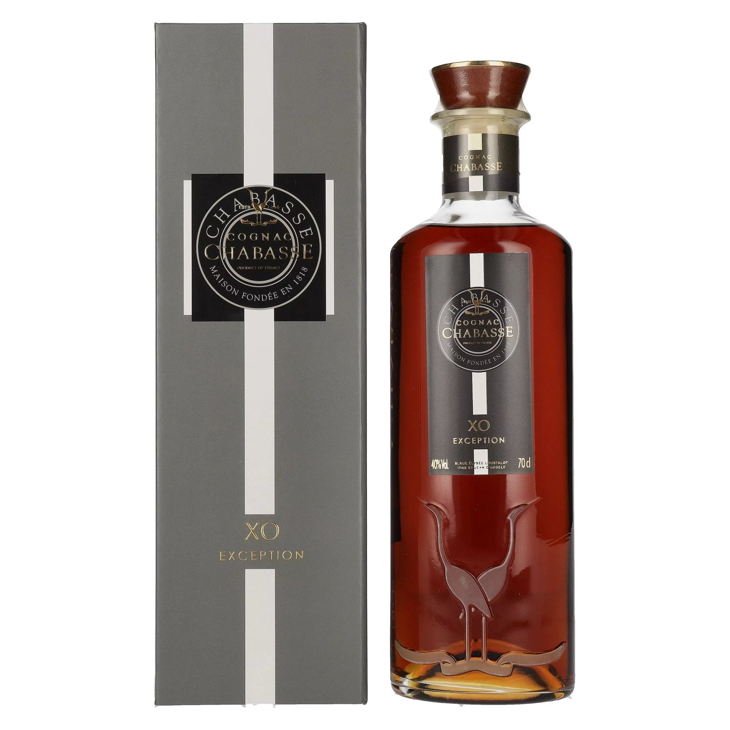 Chabasse XO EXCEPTION Cognac Chabasse 40% Vol. 0,7l in gift box