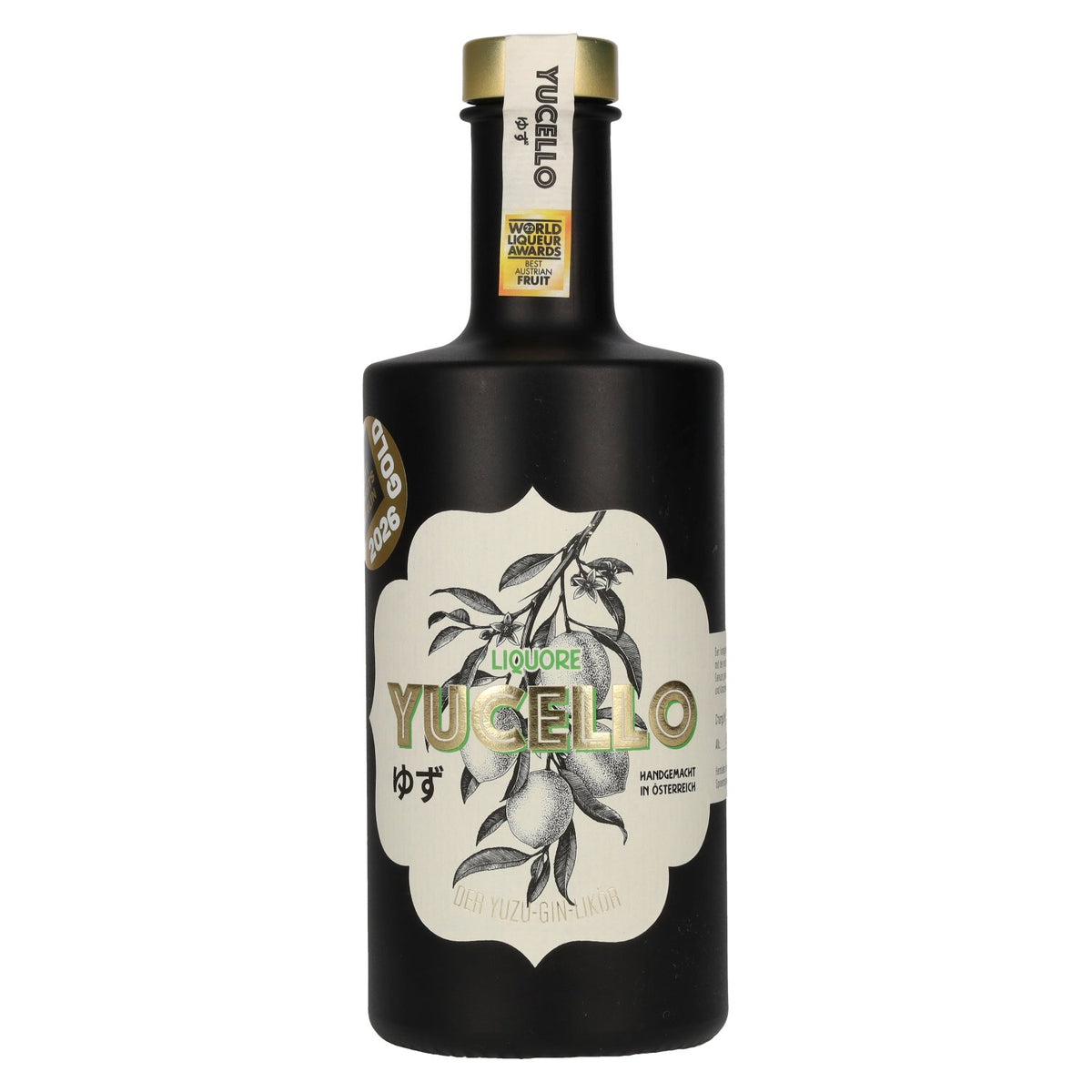 Yucello Liquore : liqueur au gin et au yuzu, 29 % vol., 0,35 l