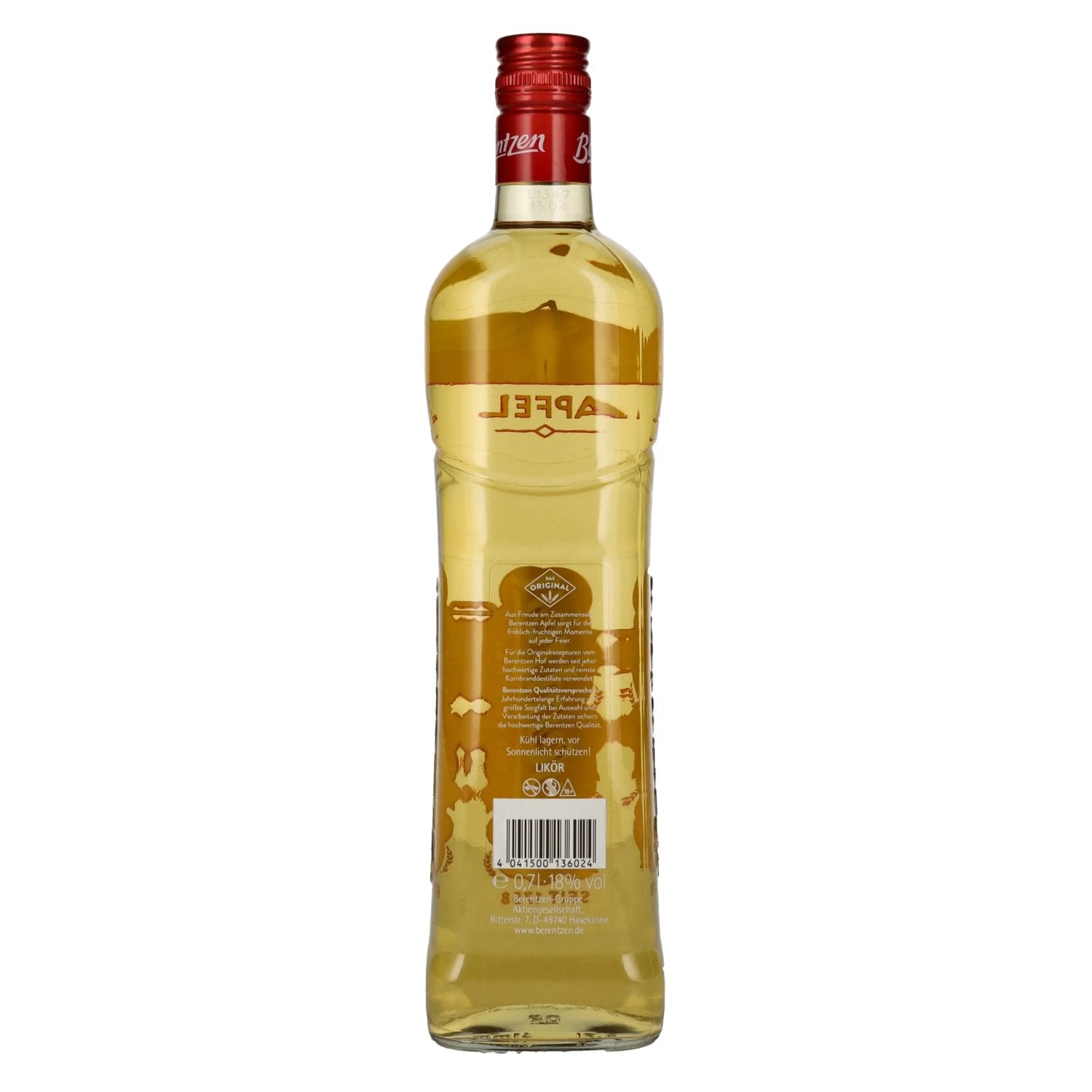 Berentzen The Original Apple Liqueur 18% Vol. 0,7l