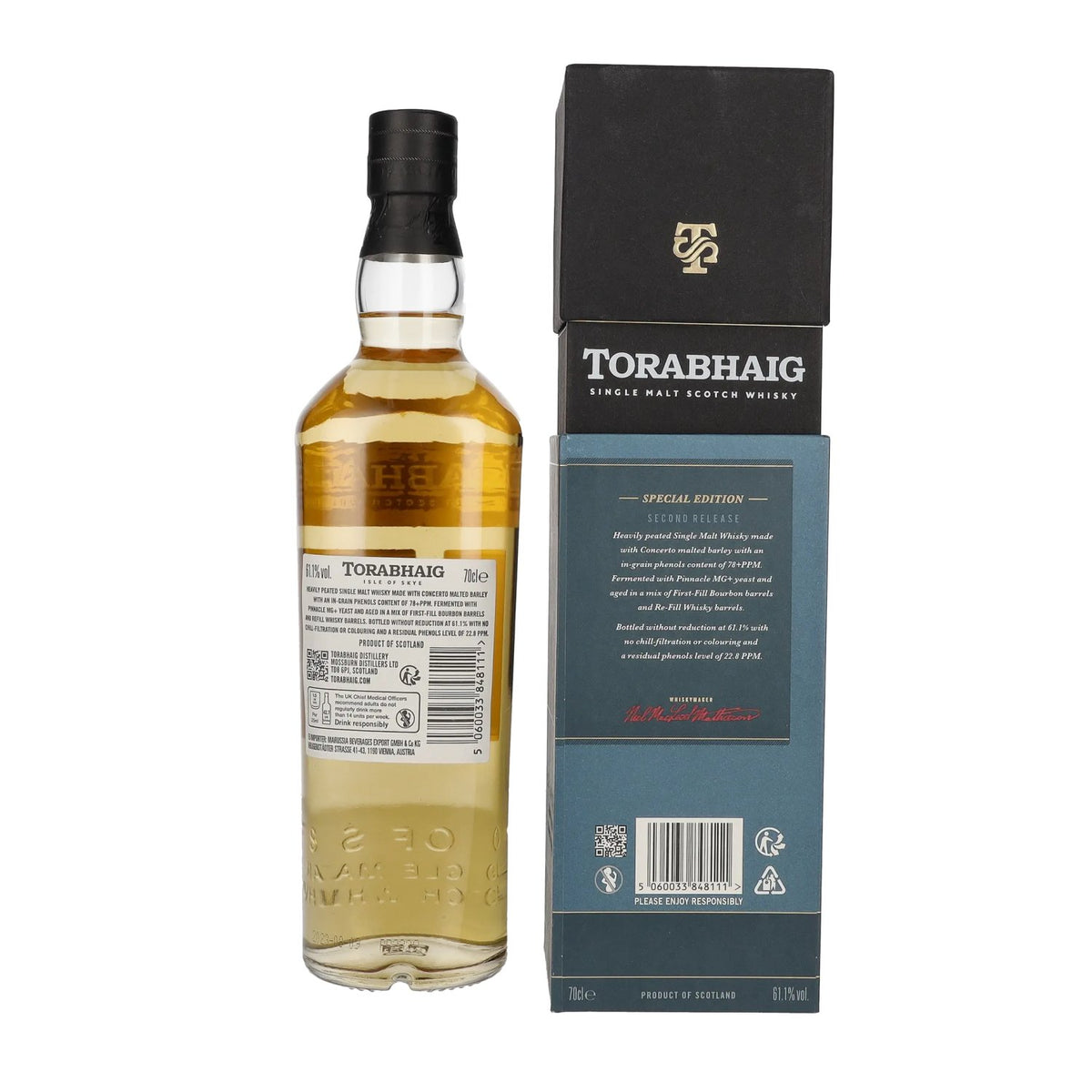 Torabhaig ALLT GLEANN The Legacy Series BATCH STRENGTH Single Malt 61,1% Vol. 0,7l in gift box
