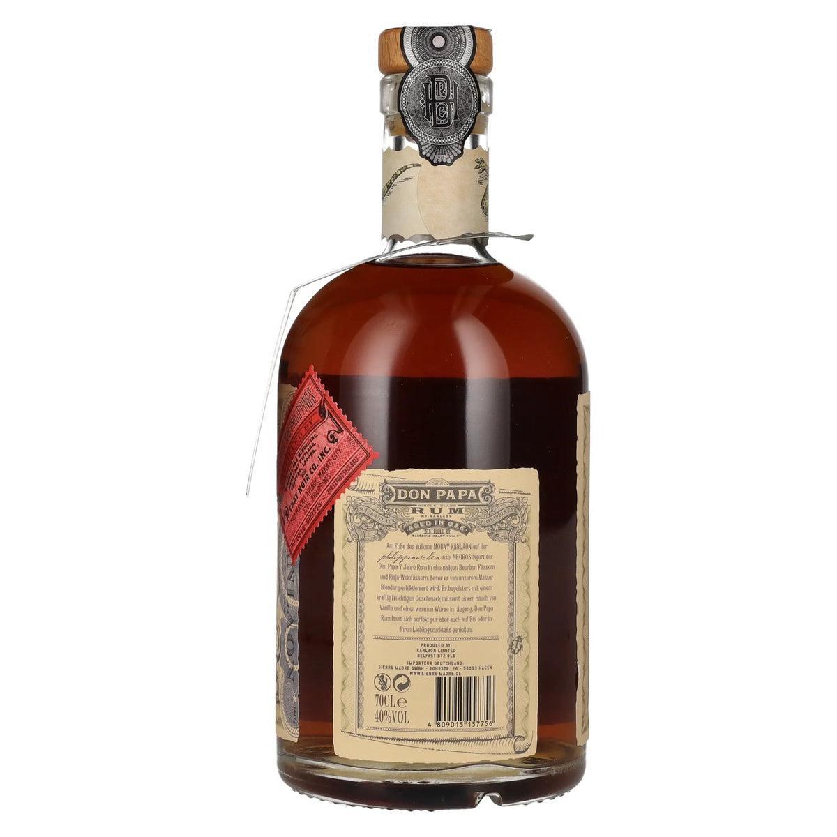 Don Papa 7 Years Old Single Island Rum 40% Vol. 0,7l