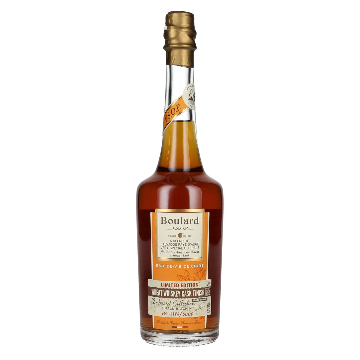 Boulard Calvados Pays d'Auge V.S.O.S. Wheat Whiskey Cask Finish Limited Edition 44% Vol. 0,7l