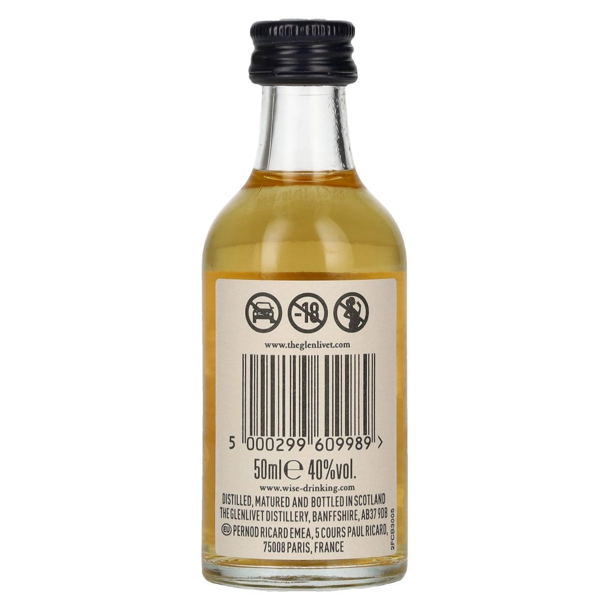 The Glenlivet FOUNDER'S RESERVE American Oak Selection 40% Vol. 0,05l