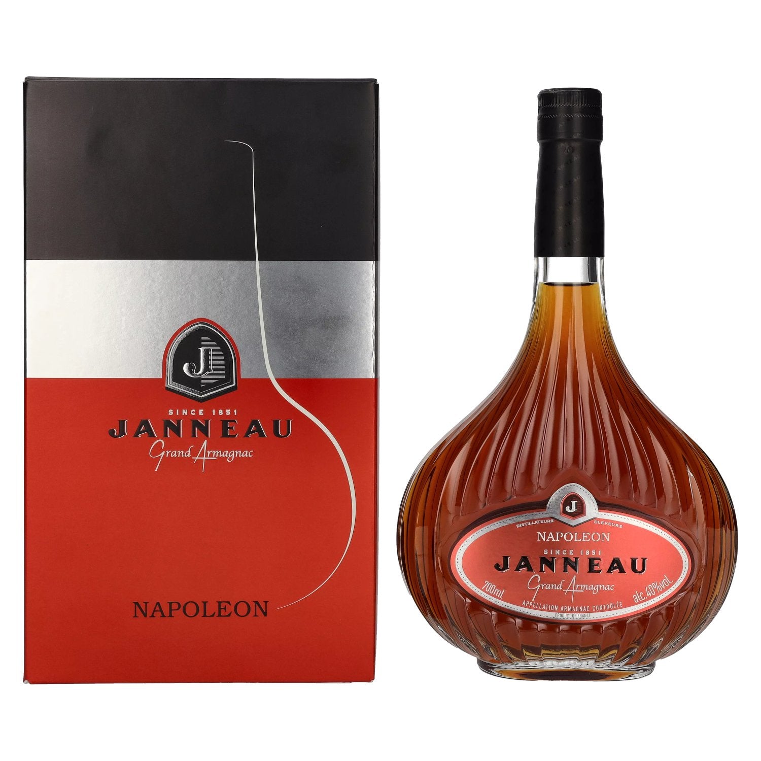 Janneau Napoleon Grand Armagnac 40% vol. 0,7l en boîte cadeau