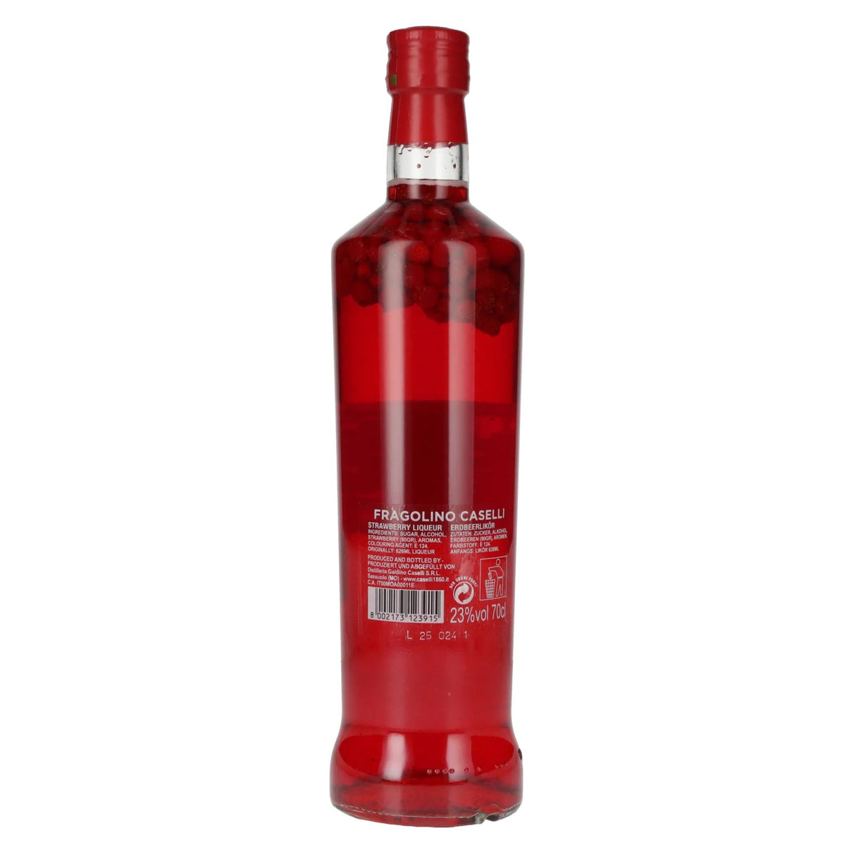 Caselli Fragolino Liquore con Fragoline di bosco FOR COCKTAILS 23% vol. 0,7l