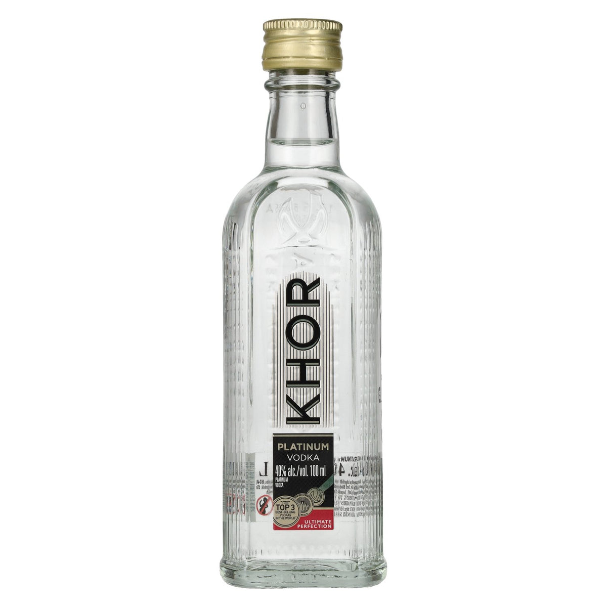 Khortytsa KHOR PLATINUM Vodka 40% vol. 0,1l