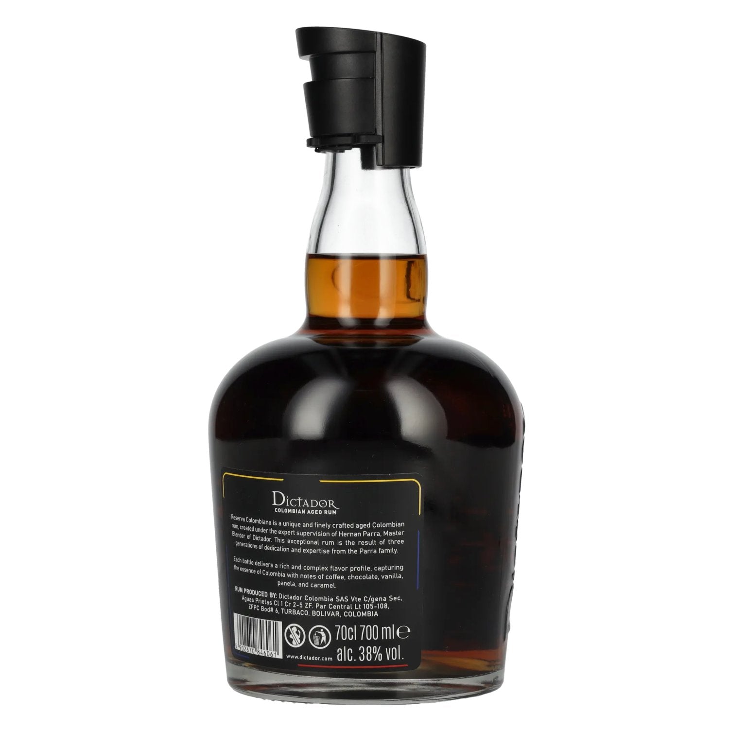 Dictador COLOMBIANA Reserva Aged Rum 2021 38% Vol. 0,7l