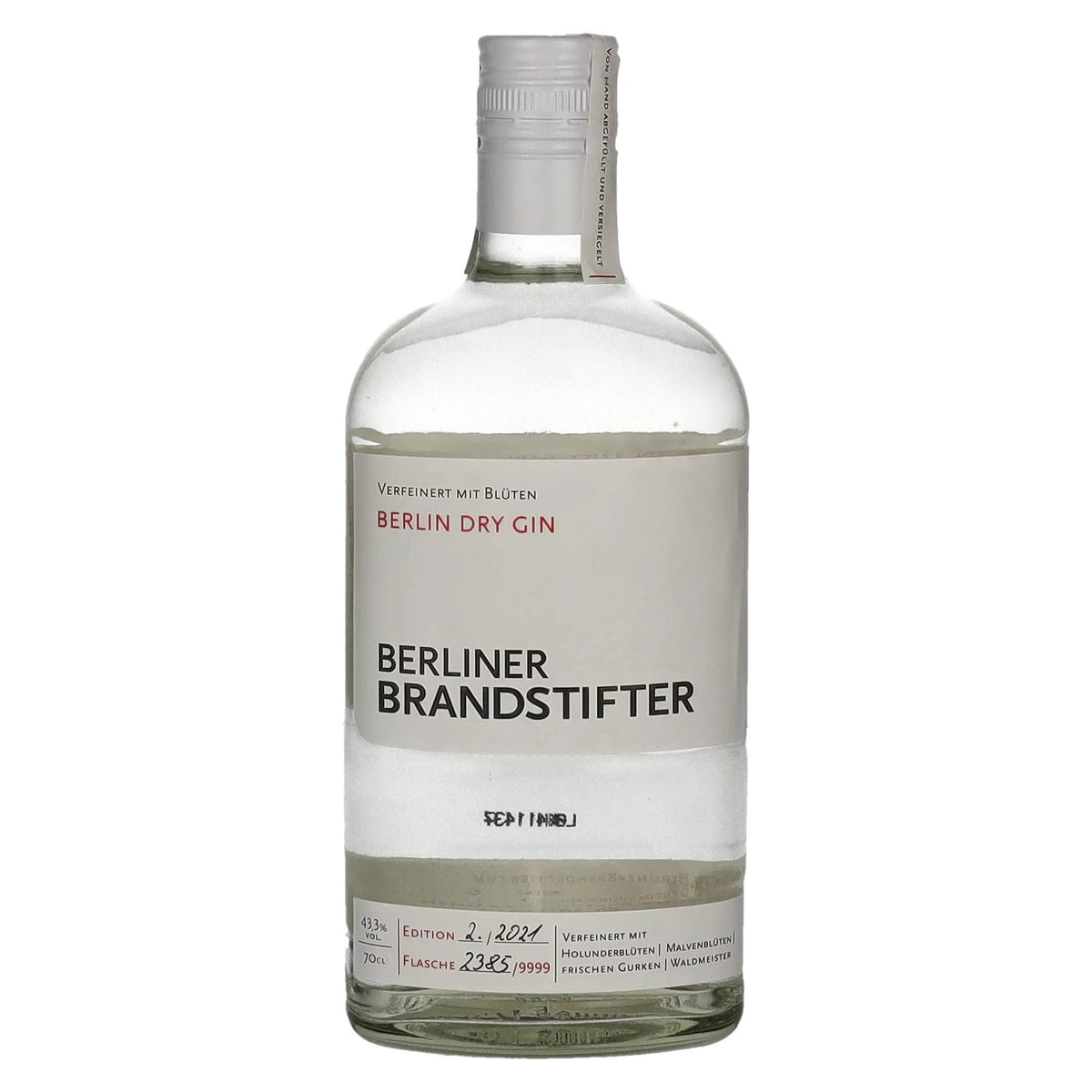 Berliner Brandstifter Berliner Dry Gin 43,3% vol. 0,7l
