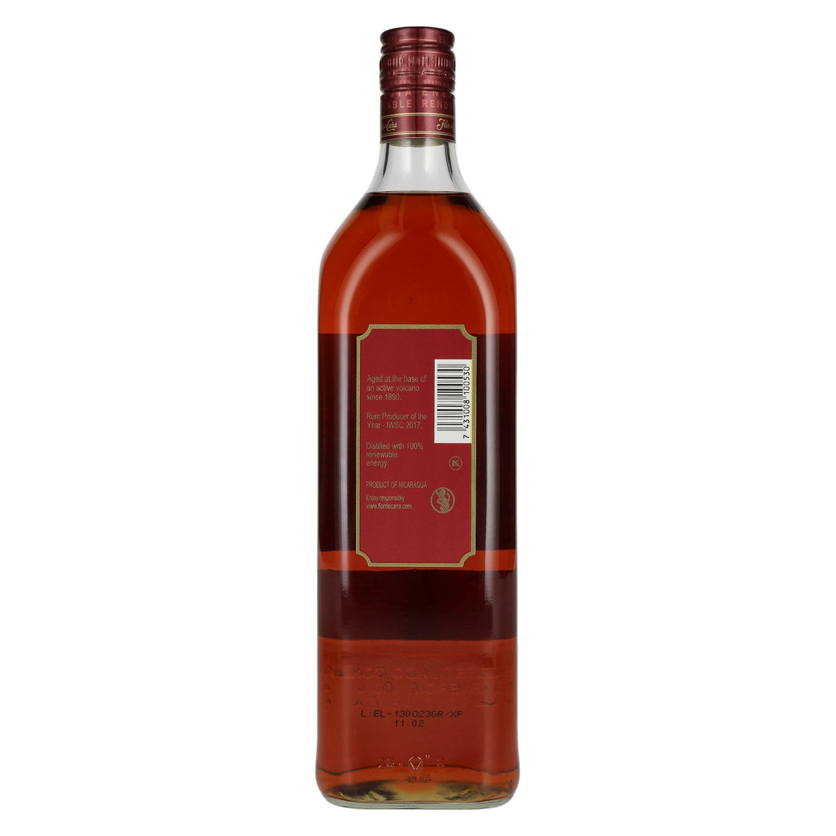 Flor de Caña 7 Years Old GRAN RESERVA Single Estate Rum 37,5% Vol. 1l