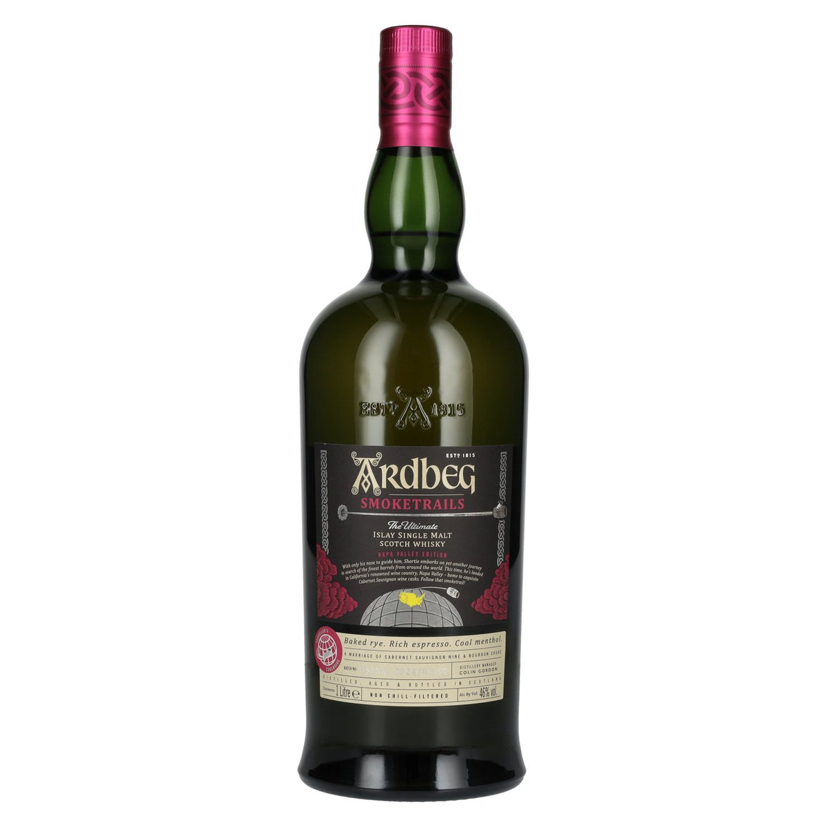 Ardbeg SMOKETRAILS NAPA VALLEY Edition Islay Single Malt 46% Vol. 1l