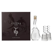 U'Luvka Vodka 40% Vol. 0,1l in gift box with 2 glasses