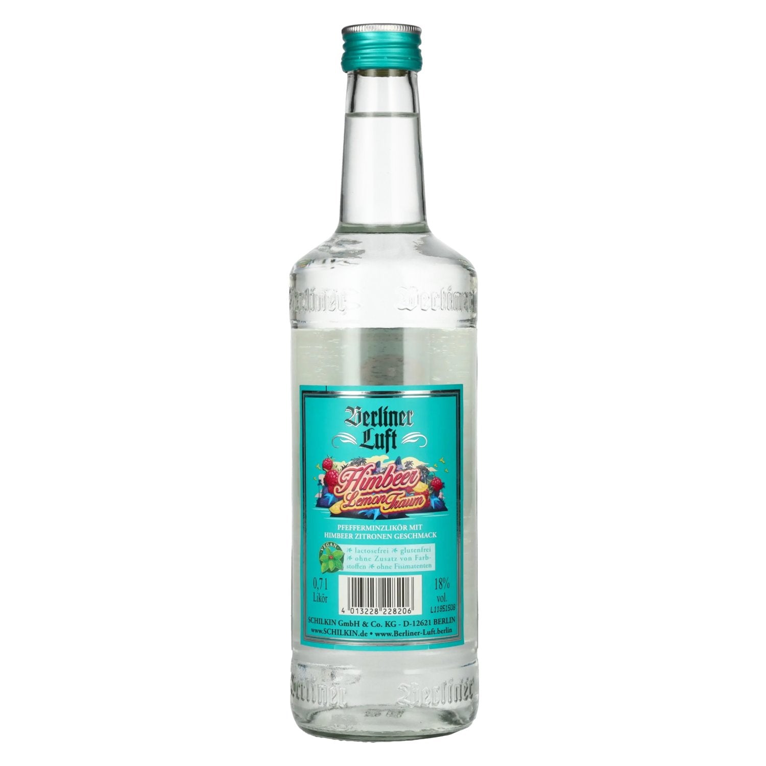 Berliner Luft HIMBEER LEMON TRAUM La fraîcheur de la liqueur de menthe 18% vol. 0,7l
