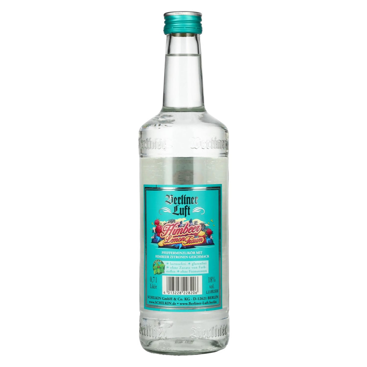 Berliner Luft HIMBEER LEMON TRAUM La fraîcheur de la liqueur de menthe 18% vol. 0,7l