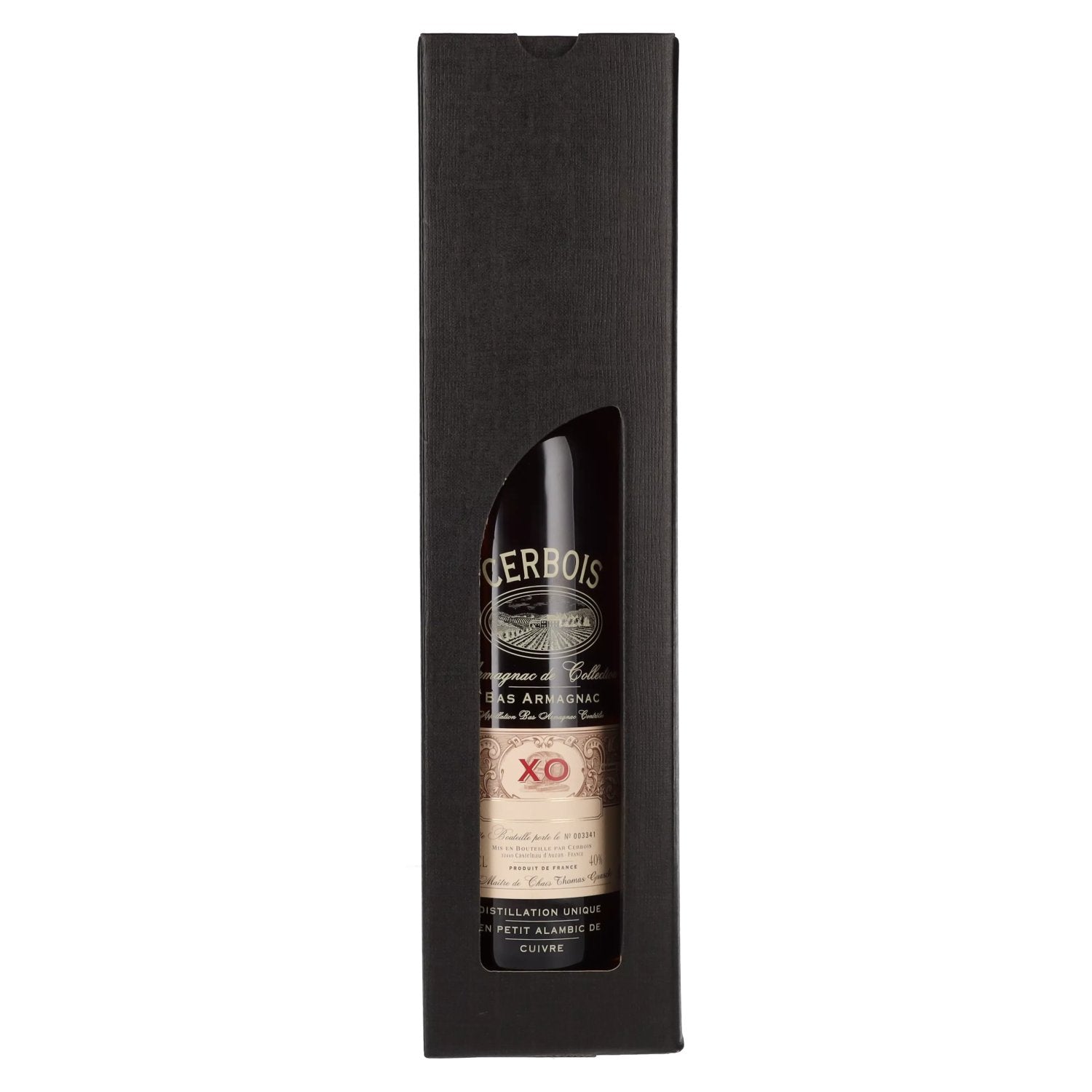 Cerbois Bas Armagnac XO 40% vol. 0,7l en boîte cadeau