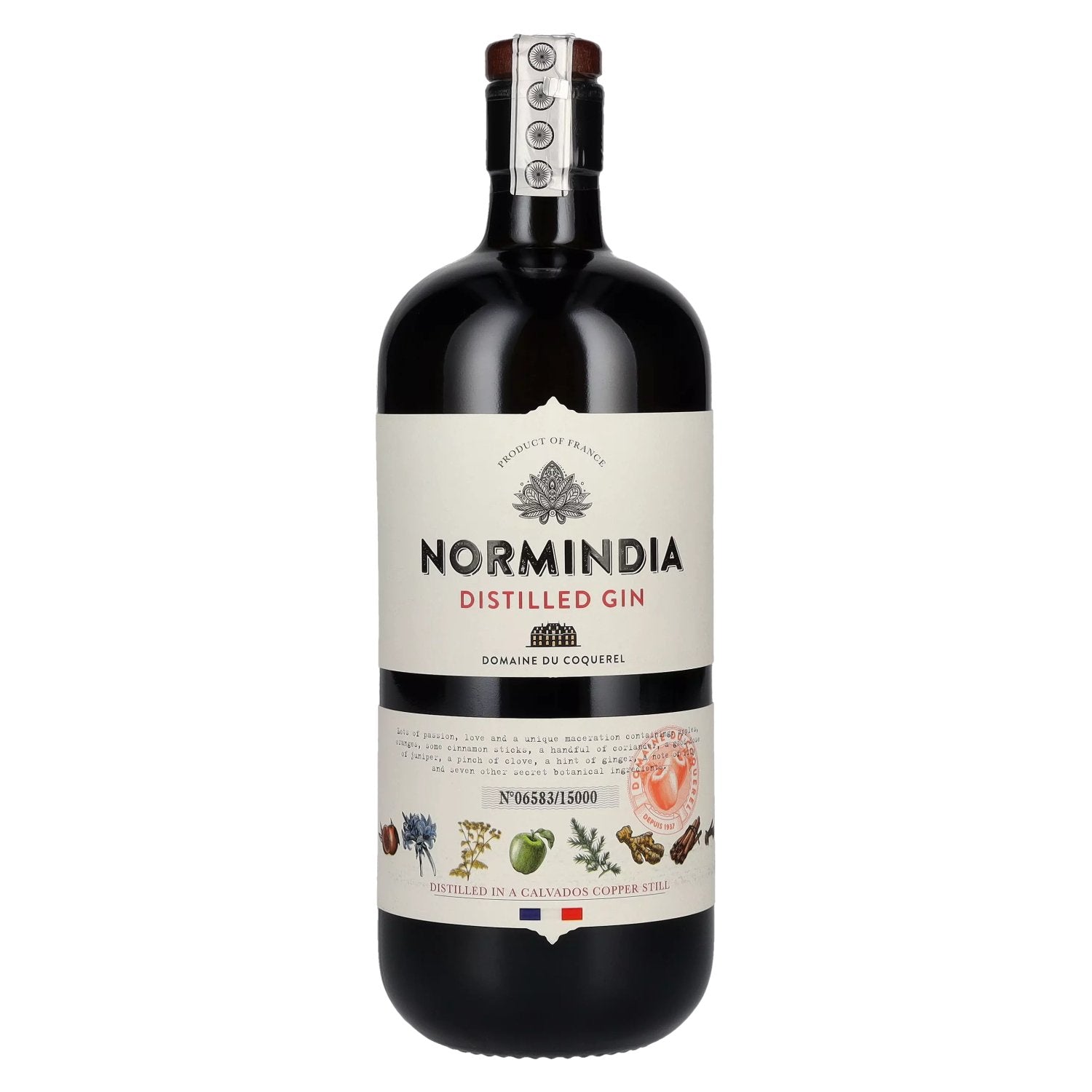 Normindia Gin Distillé 41,4% vol. 0,7l
