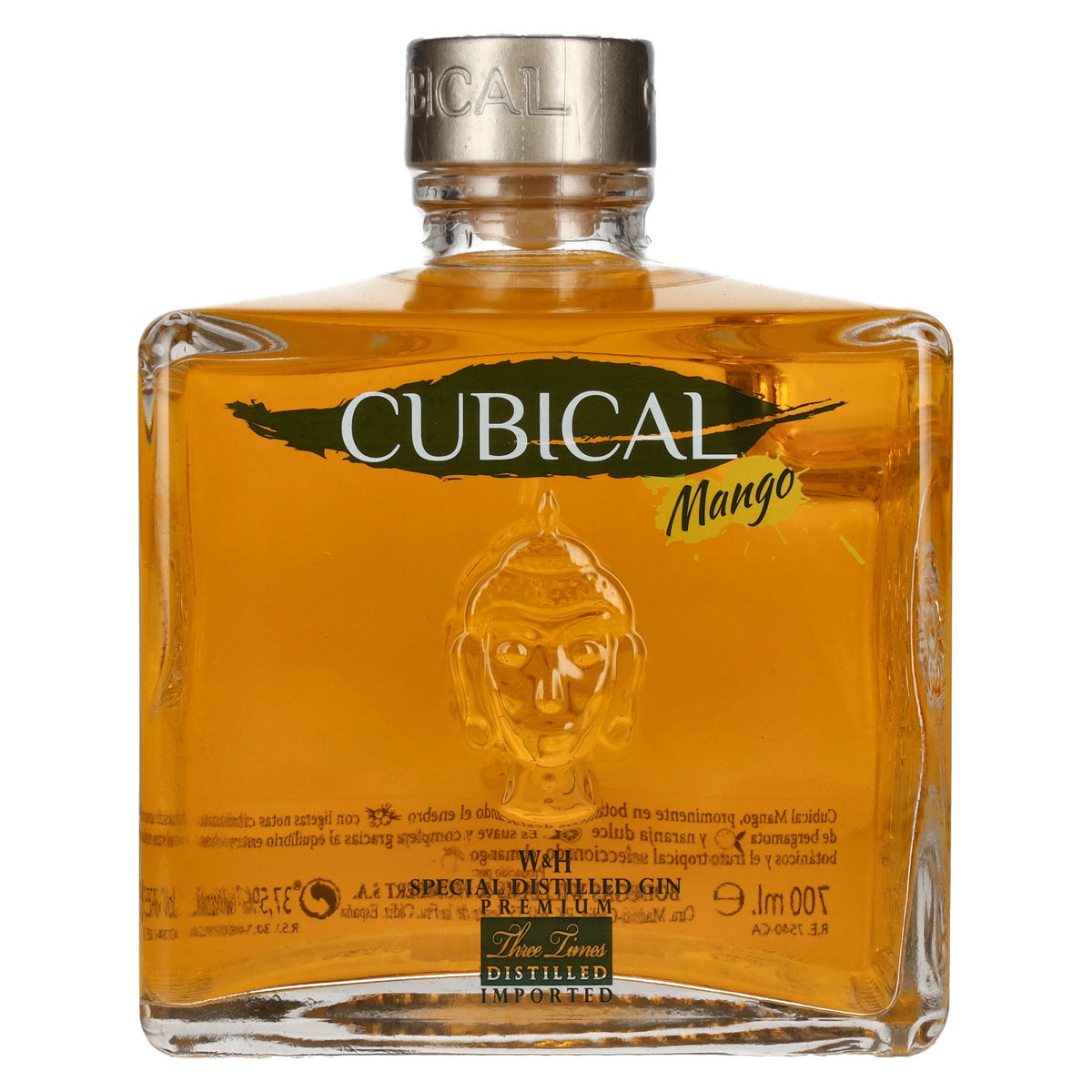 Cubical Premium MANGO Special Distilled Gin 37.5% Vol. 0.7l