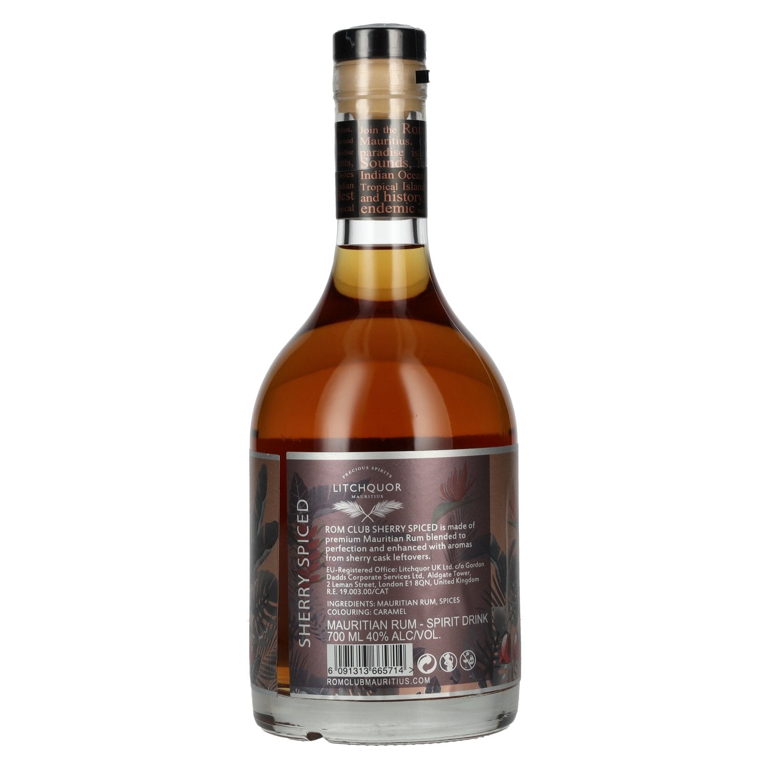 Mauritius Rom Club SHERRY Spiced 40% Vol. 0,7l