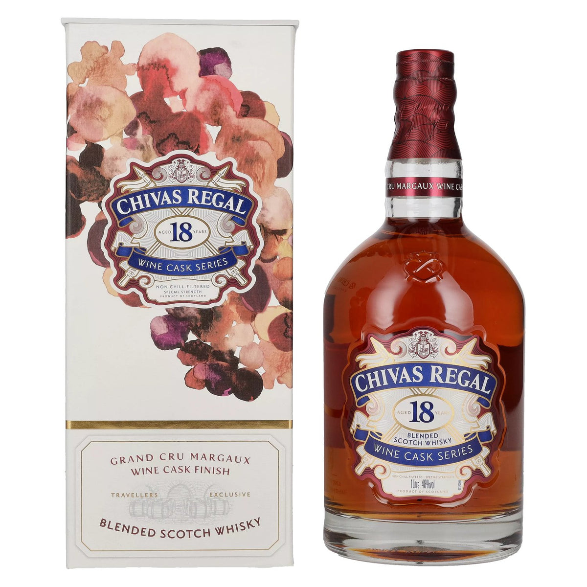 Chivas Regal 18 Years Old Margaux Cask Finish 48% Vol. 1l in gift box