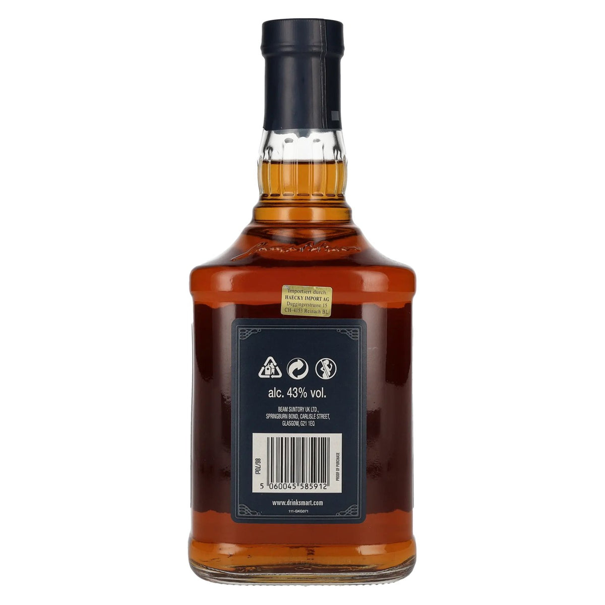 Jim Beam Double Oak Twice Barreled Kentucky Straight Bourbon Whiskey 43% Vol. 0,7l