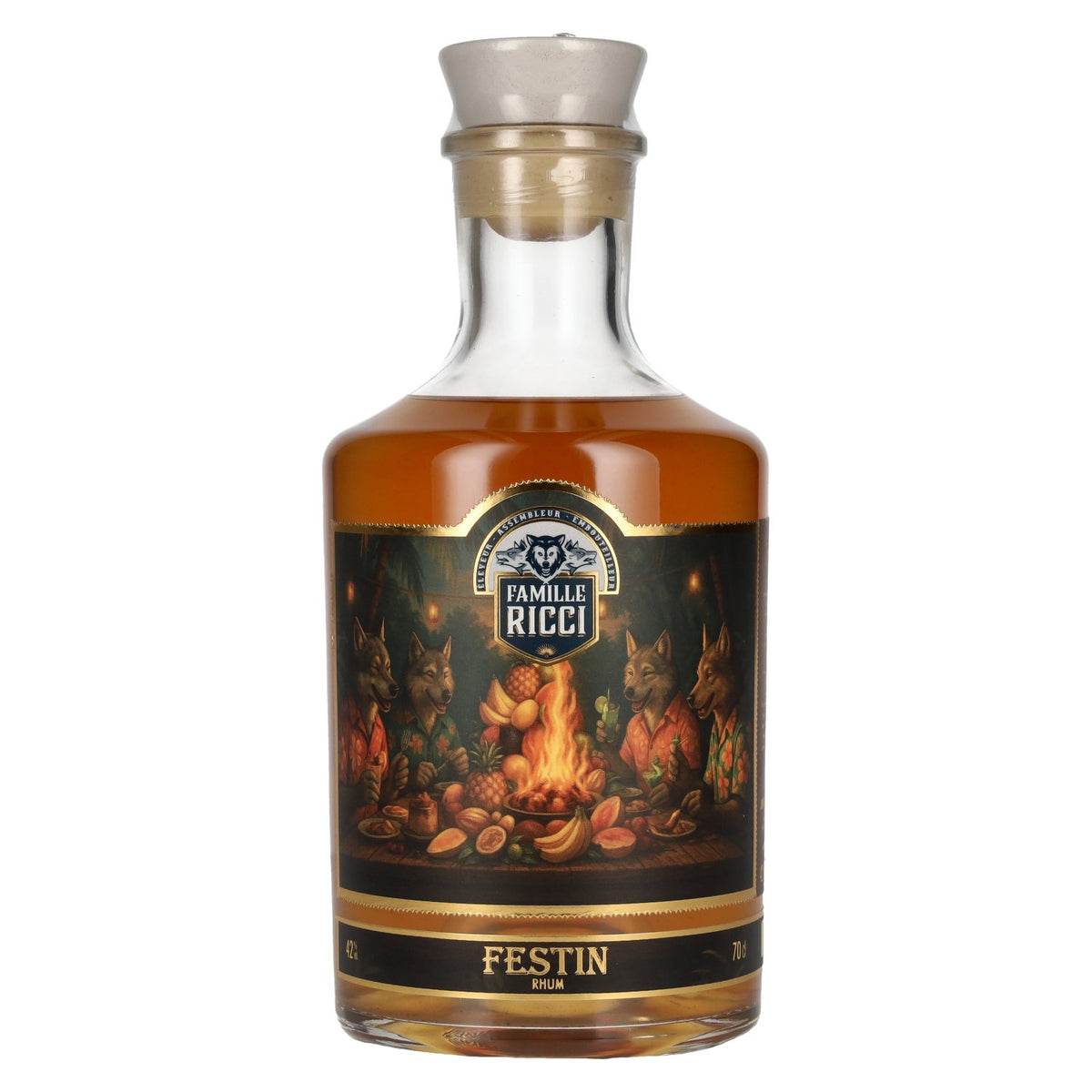 Famille Ricci FESTIN Rhum 42% Vol. 0,7l