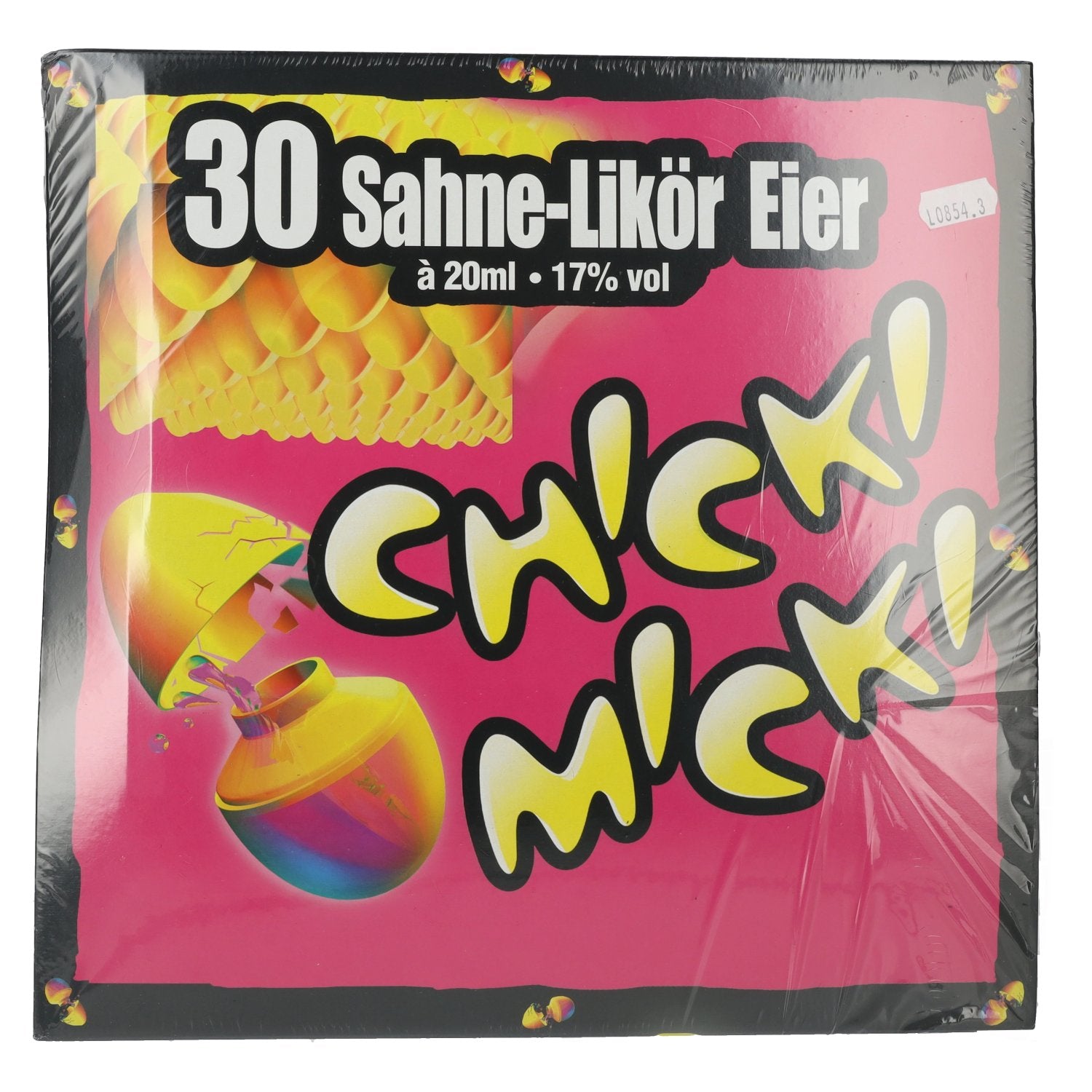 Chicki Micki Sahne-Likör Eier 17% Vol. 30x0,02l PET