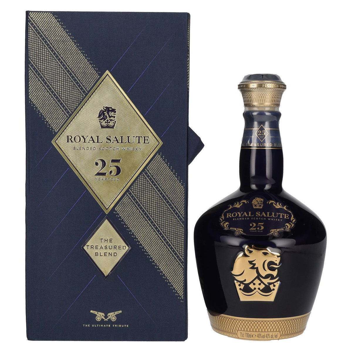 Royal Salute 25 Years Old THE TREASURE BLEND 40% Vol. 0,7l in gift box