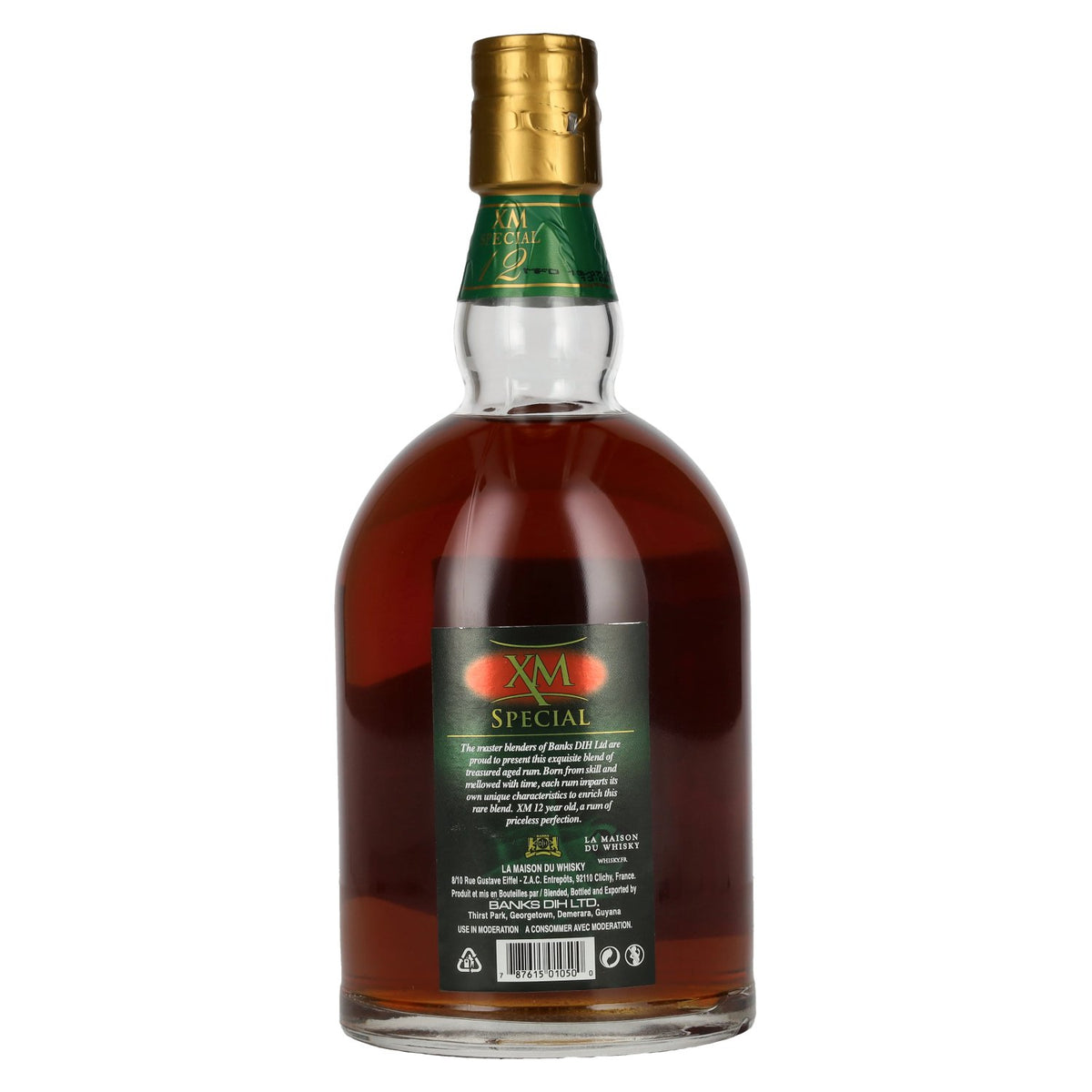 XM SPECIAL 12 Years Old Finest Caribbean Rum 40% Vol. 0,7l