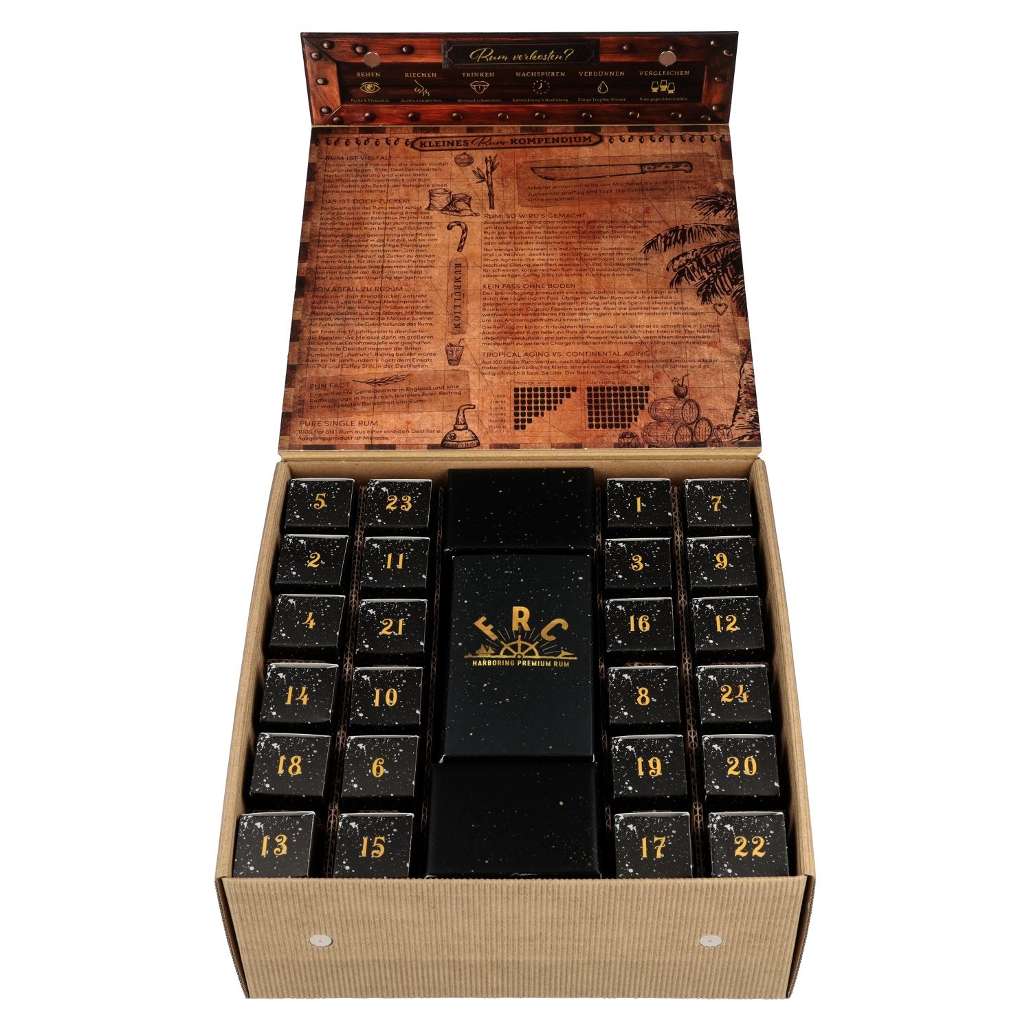 OH HOLY Rum Advent Calendar 45.7% ABV 24 x 0.02 l