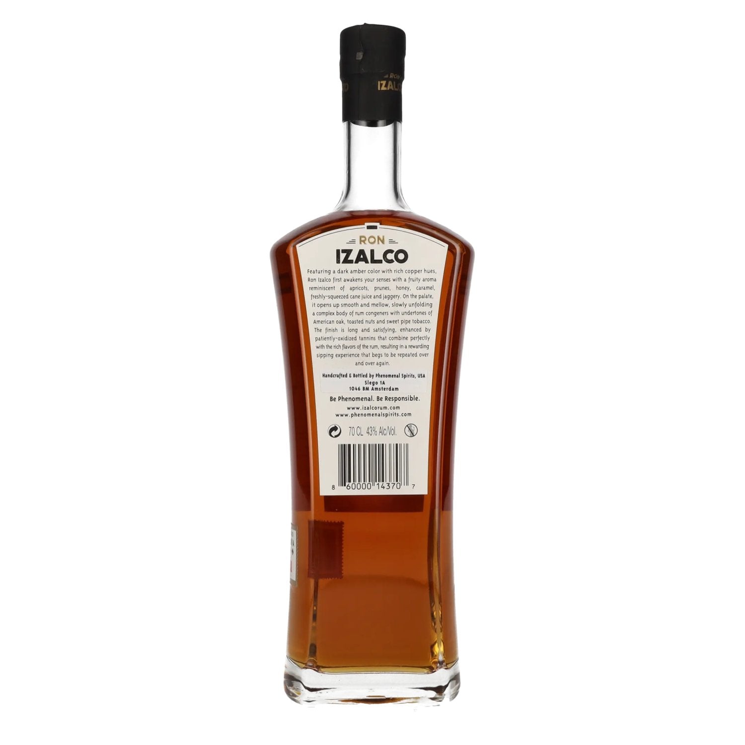 Ron Izalco 10 Años Rum 43% Vol. 0,7l