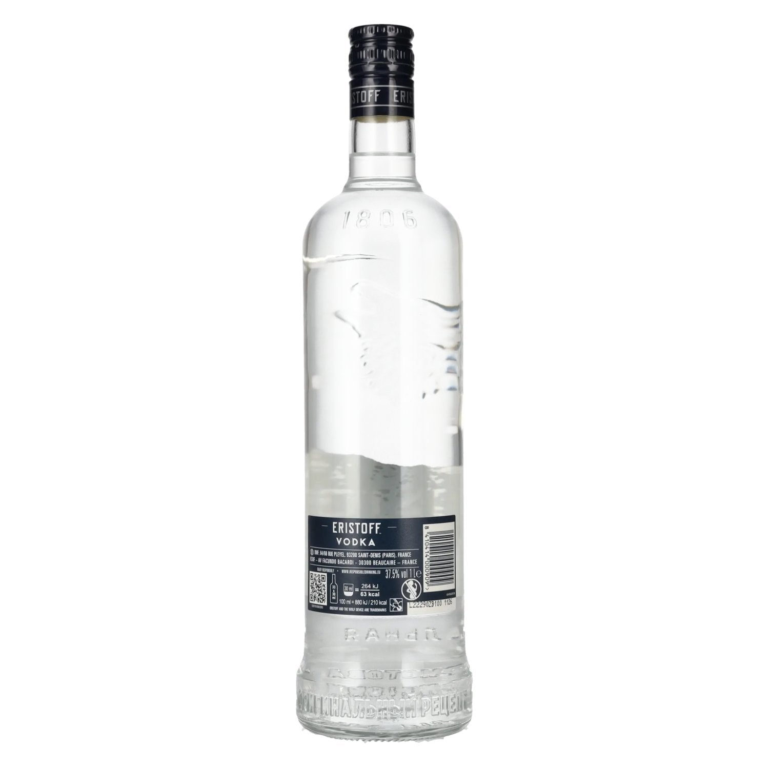 Eristoff Premium Vodka 37,5% Vol. 1l