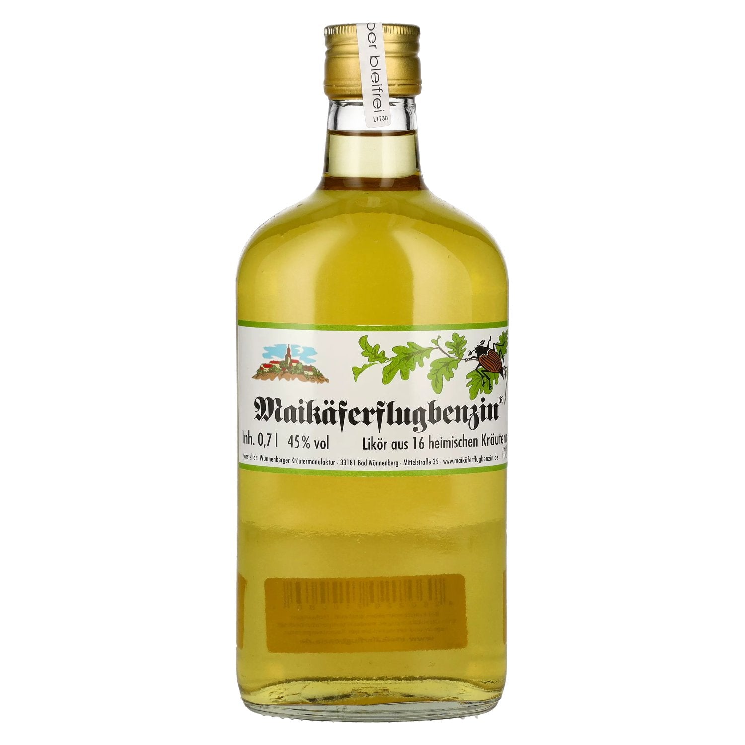 Maikäferflugbenzin Liqueur 45% vol. 0,7l