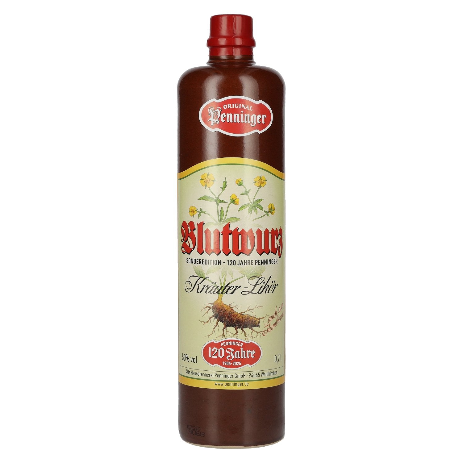 Penninger Blutwurz Kräuter Likör 50% vol. 0,7l