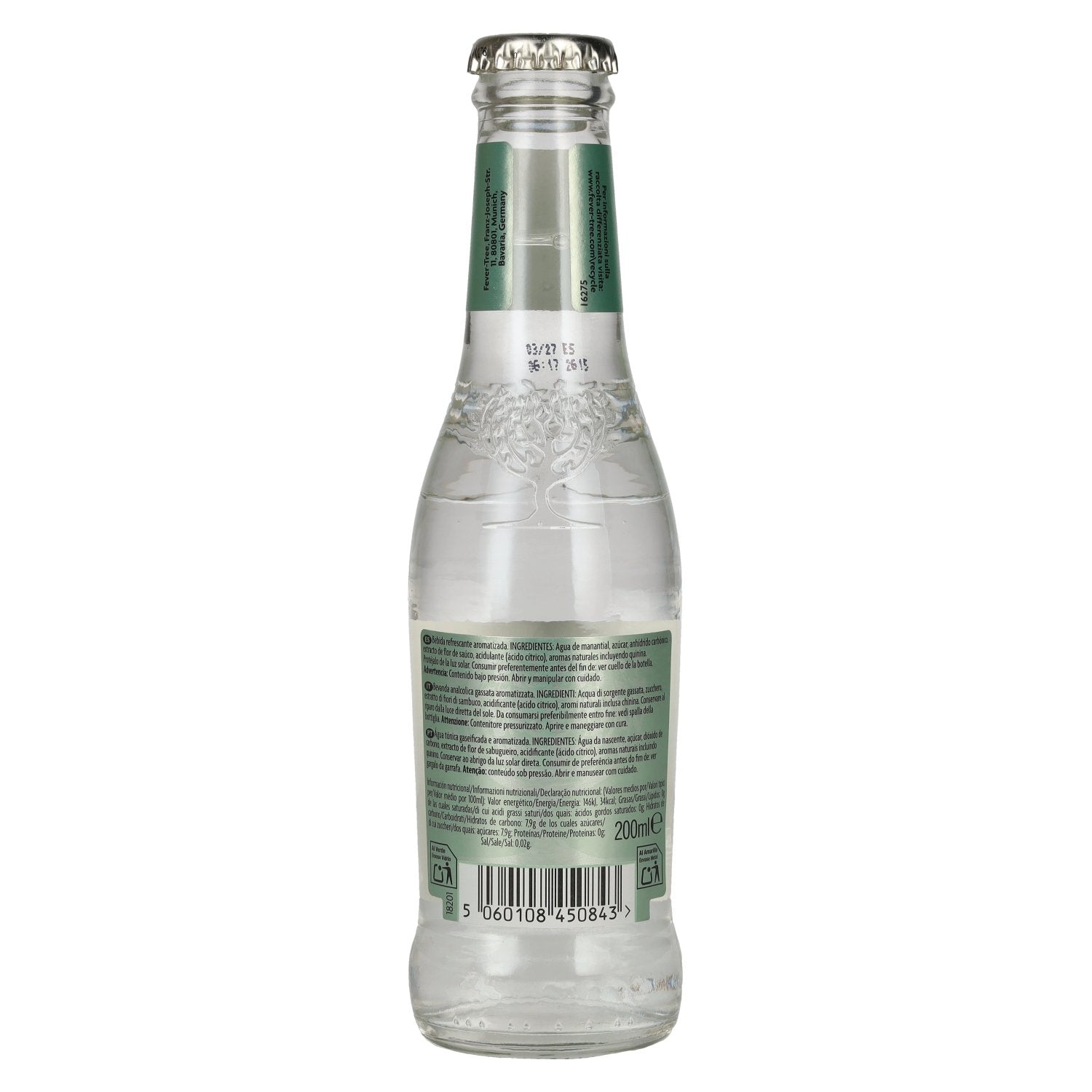 Fever-Tree Elderflower Tonic Water 0,2l