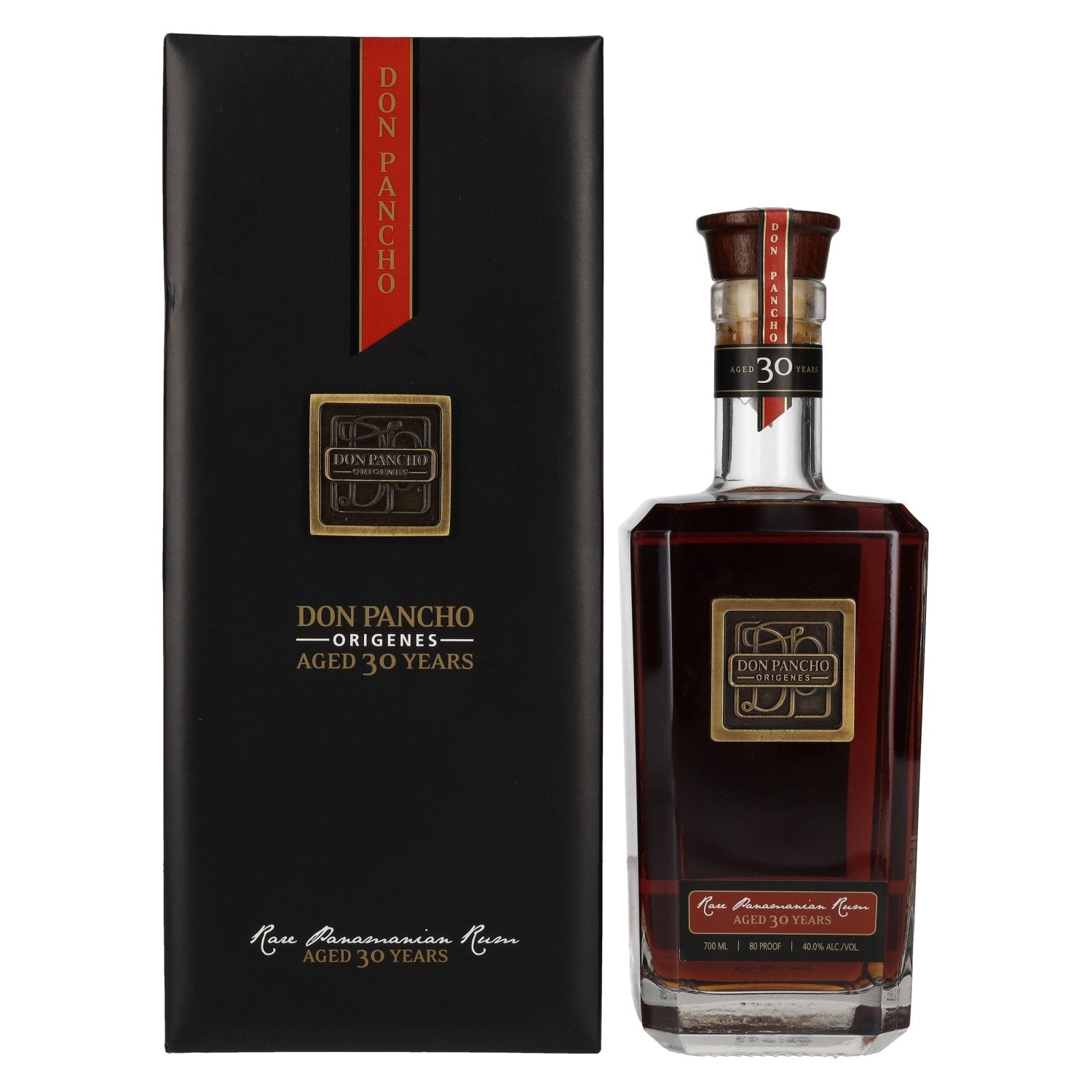 Don Pancho ORIGENES 30 Years Old Rare Panamian Rum 40% Vol. 0,7l en coffret cadeau