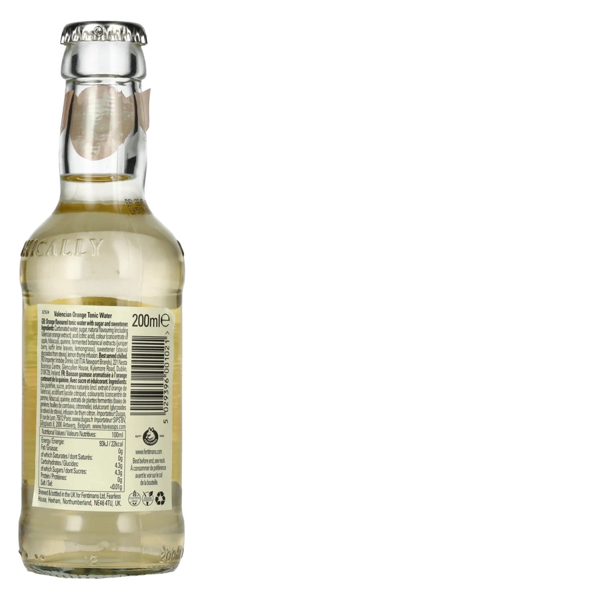 Fentimans VALENCIAN ORANGE Tonic Water 0,2l