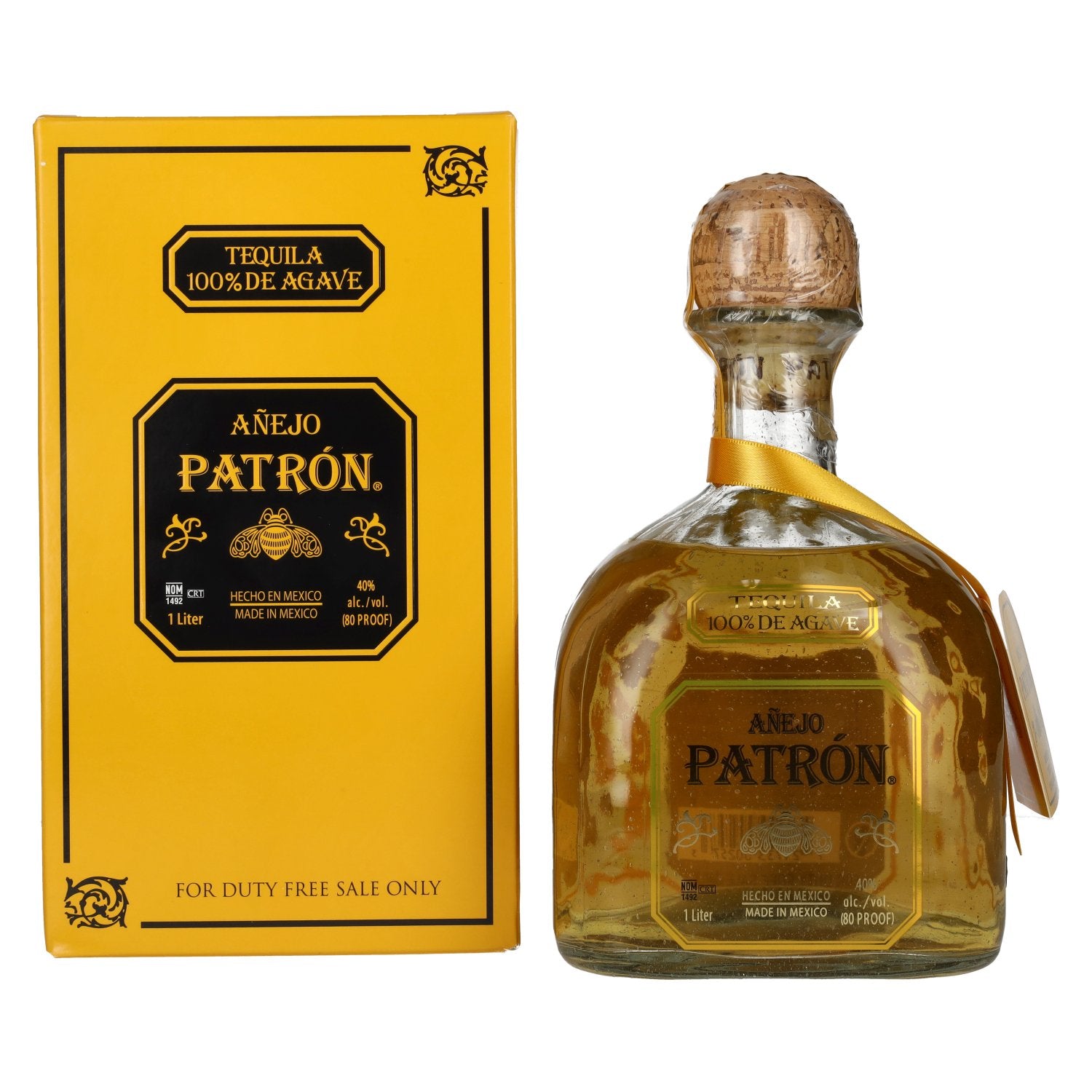 Patrón Tequila Añejo 40% Vol. 1l in Geschenkbox