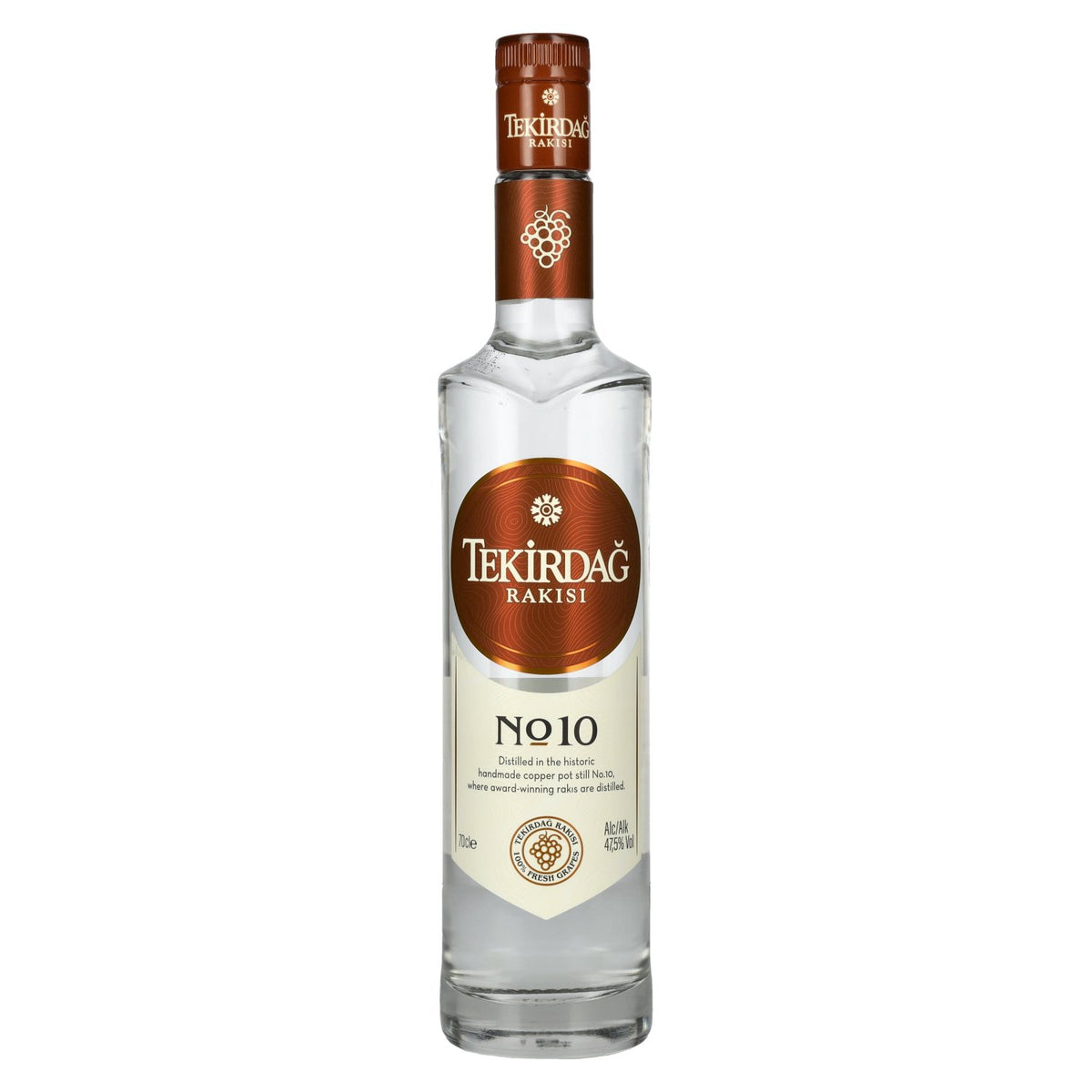 Tekirdag Rakisi No. 10 47,5% Vol. 0,7l
