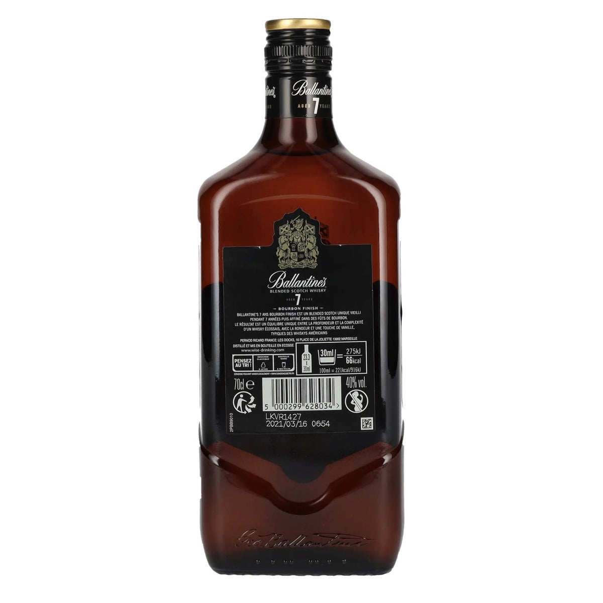 Ballantine's 7 Years Old BOURBON FINISH 40% Vol. 0,7l