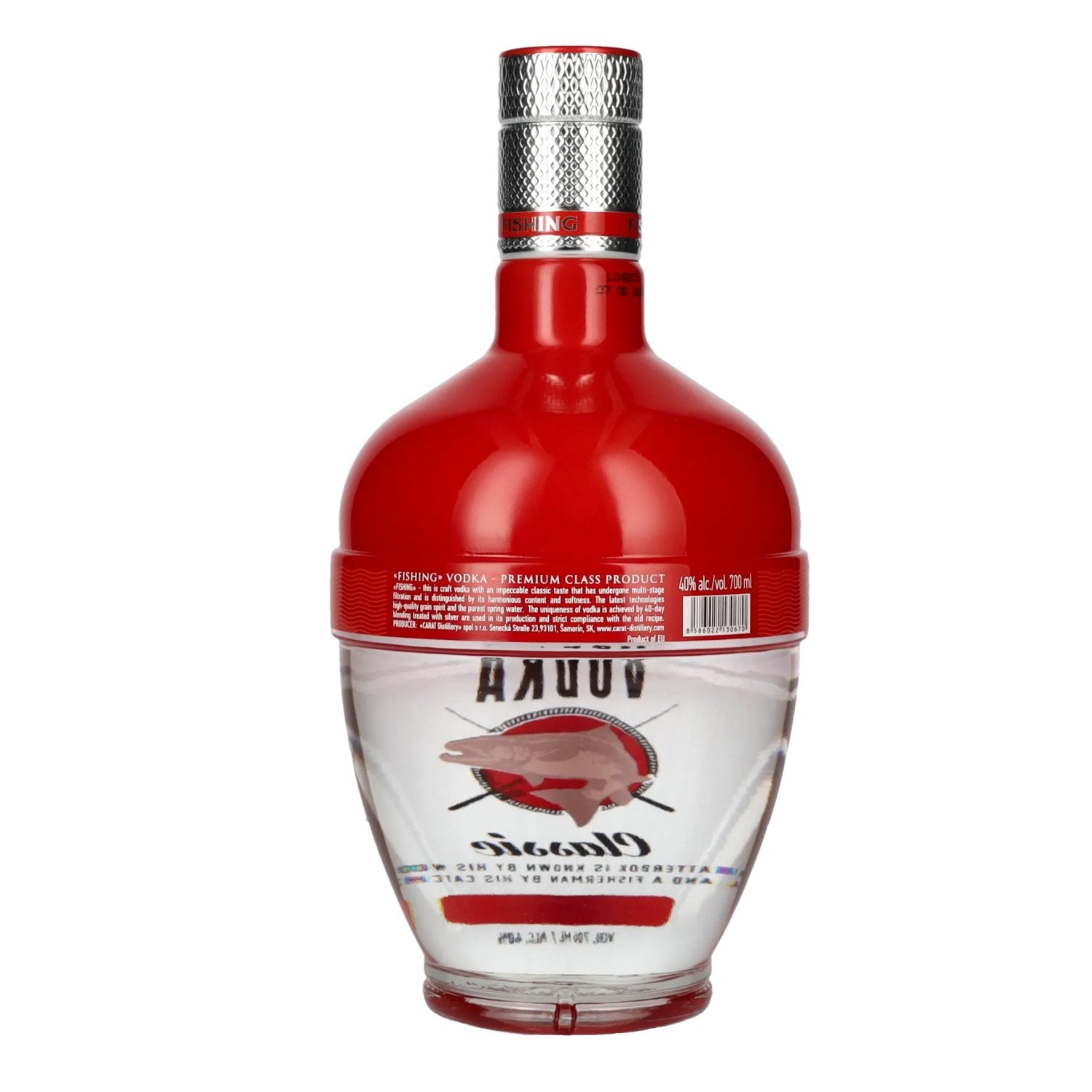 FISHING Vodka Red 40% Vol. 0,7l