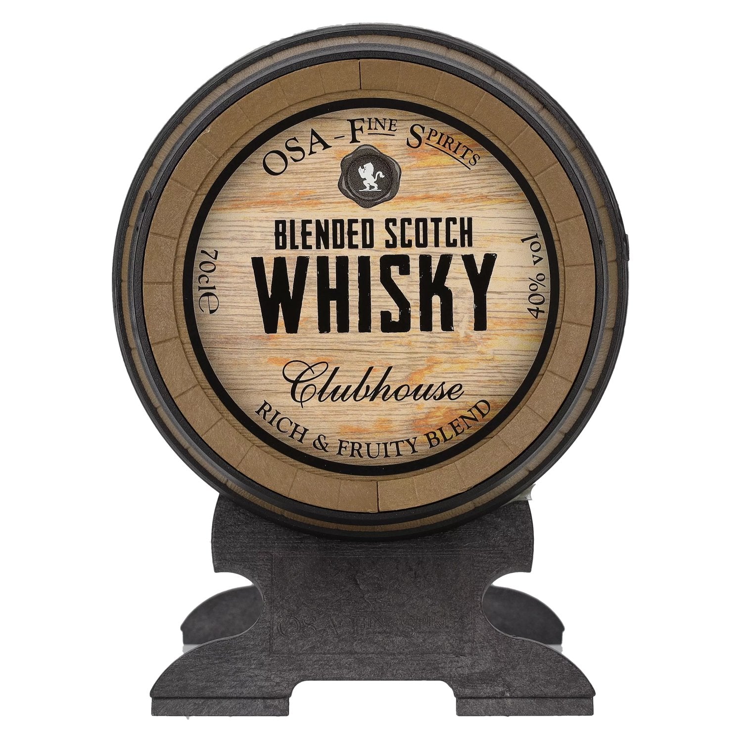 OSA Fine Spirits CLUBHOUSE Blended Scotch Whisky 40% Vol. 0,7l im Whiskyfass