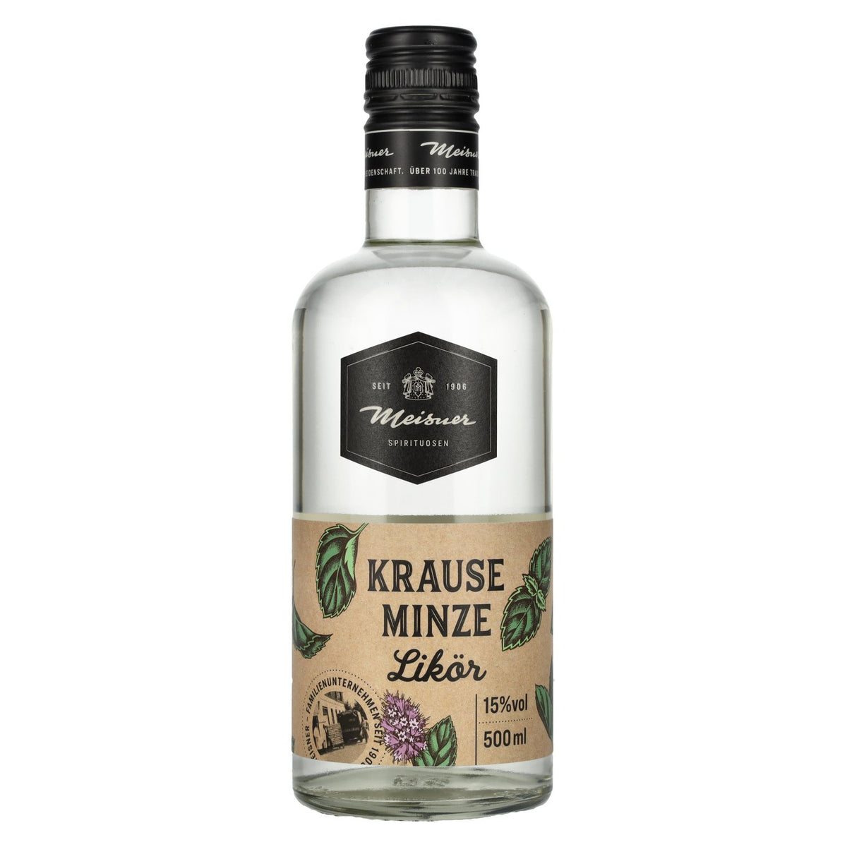 Meisner Krause Menthe Liqueur 15% Vol. 0,5l