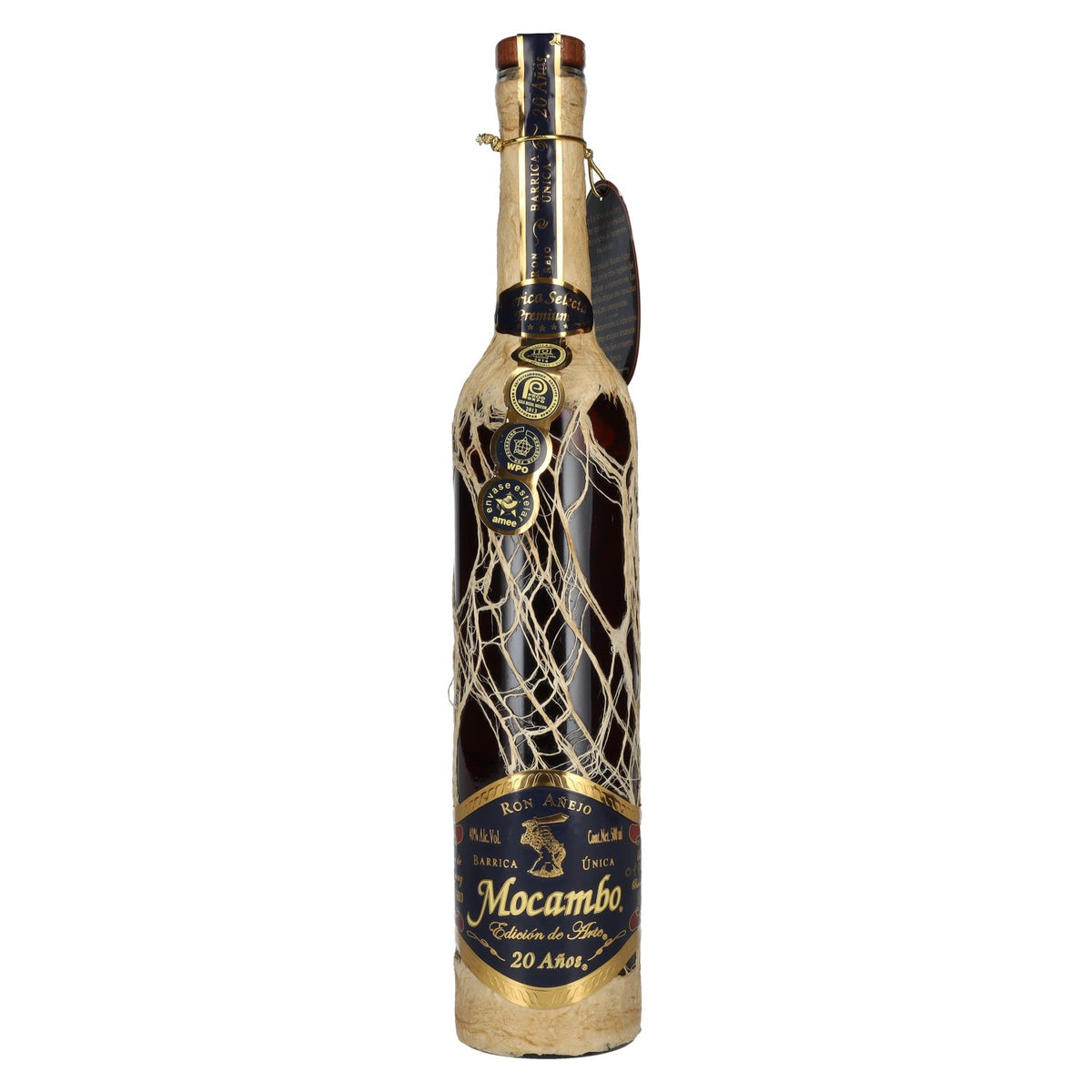 Mocambo Ron Añejo 20 Años Barrica Selecta Premium Edición de Arte 40% Vol. 0,5l