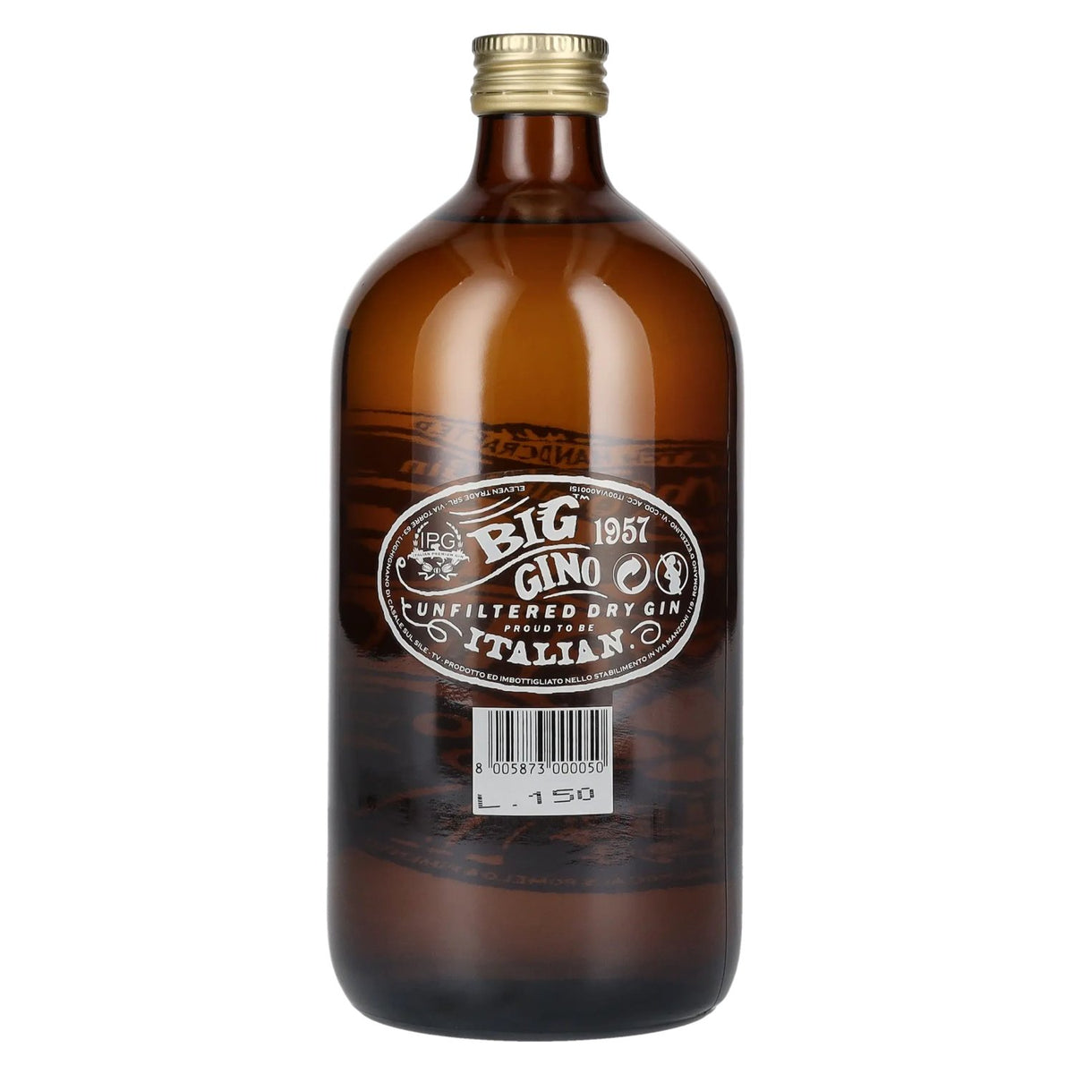 Big Gino Italian Dry Gin The Extra Quality Gin 40% Vol. 1l