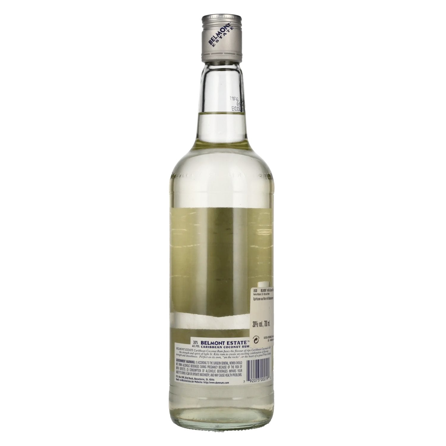 Belmont Estate COCONUT Premium Spirit Drink 30% vol. 0,7l