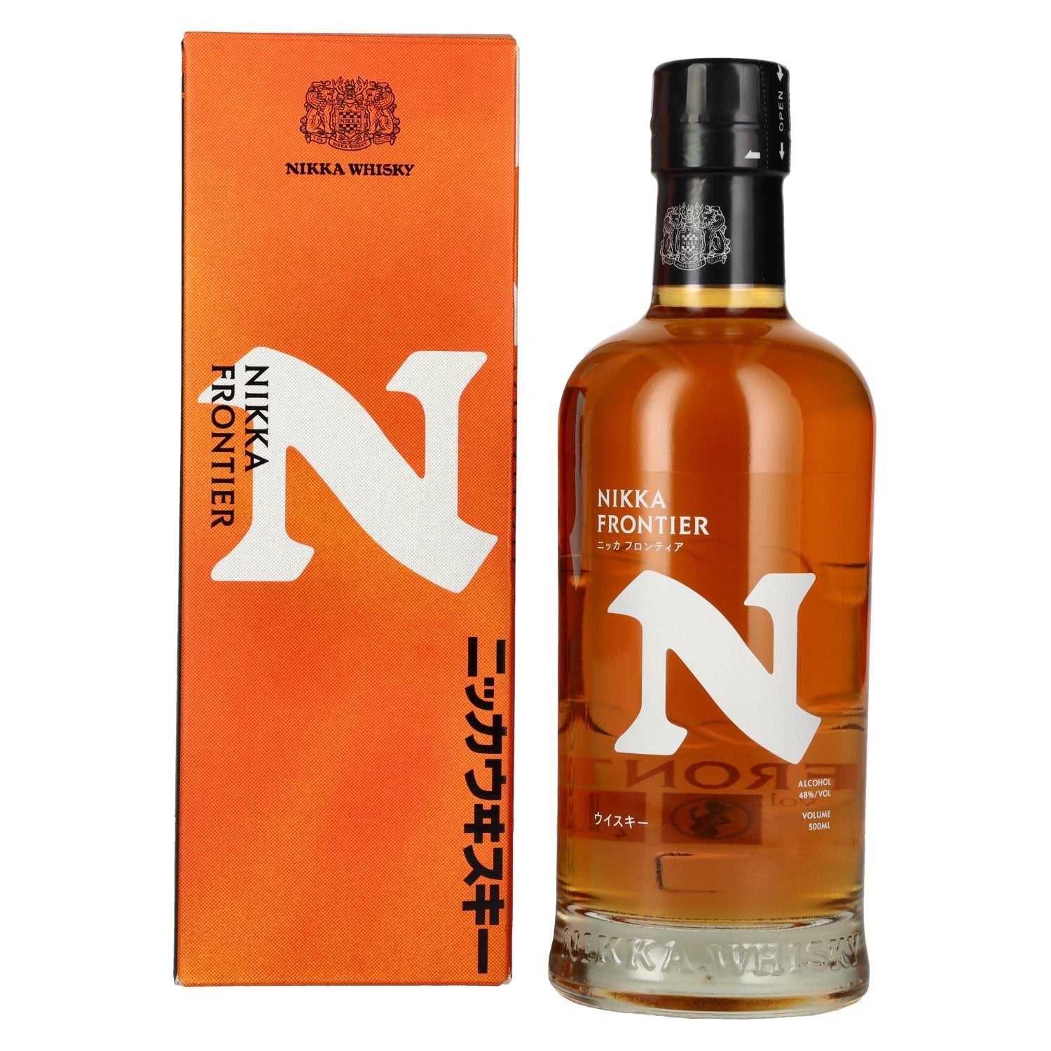 Nikka FRONTIER Blended Whisky 48% Vol. 0,5l in Geschenkbox