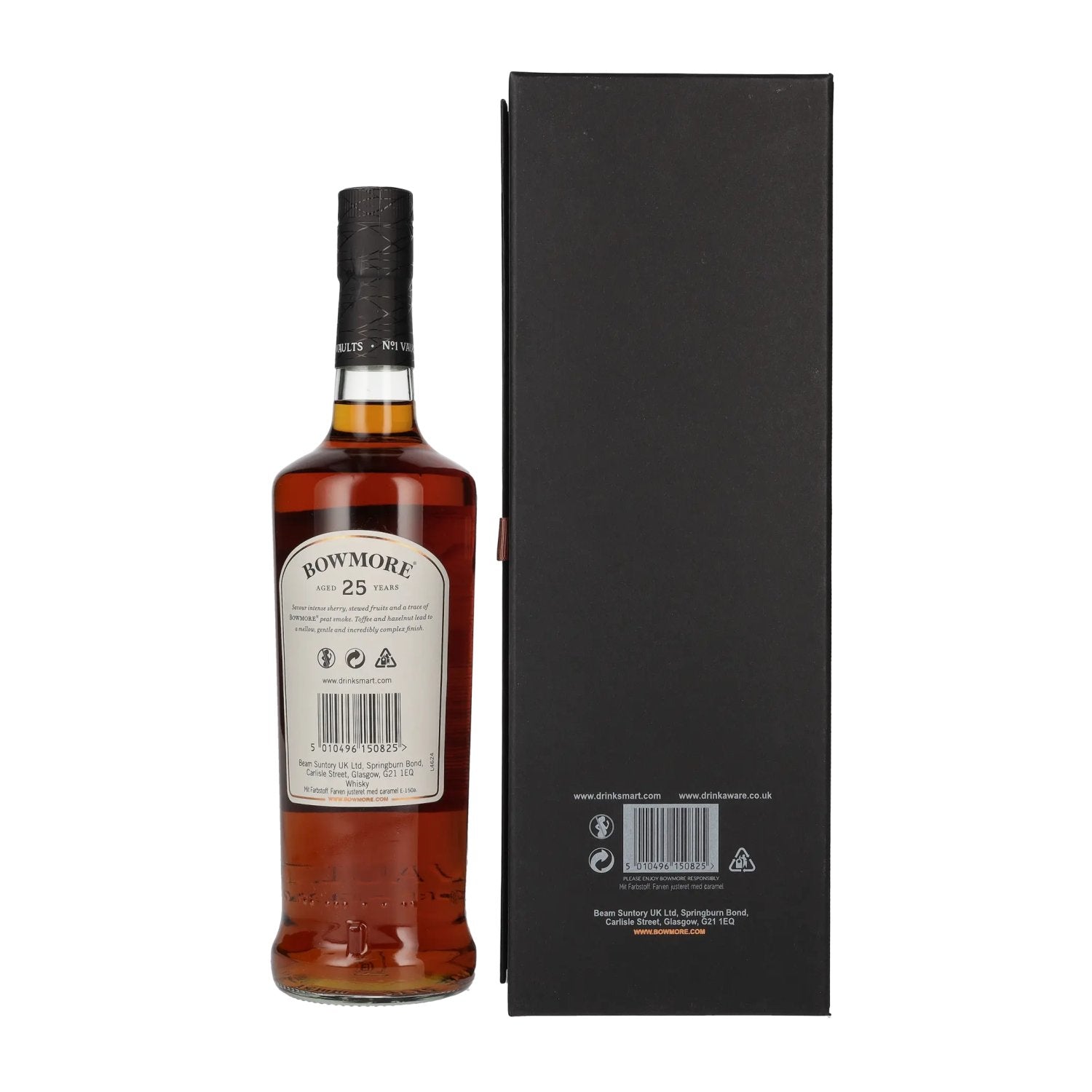 Bowmore 25 Years Old Islay Single Malt 43% Vol. 0,7l in gift box