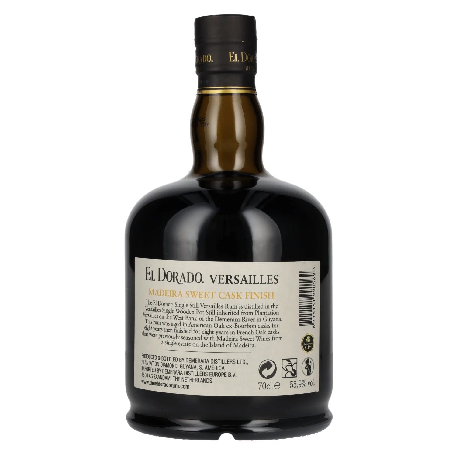 El Dorado Rhum VERSAILLES Special Madeira Sweet Casks 2005 55,9% vol. 0,7l
