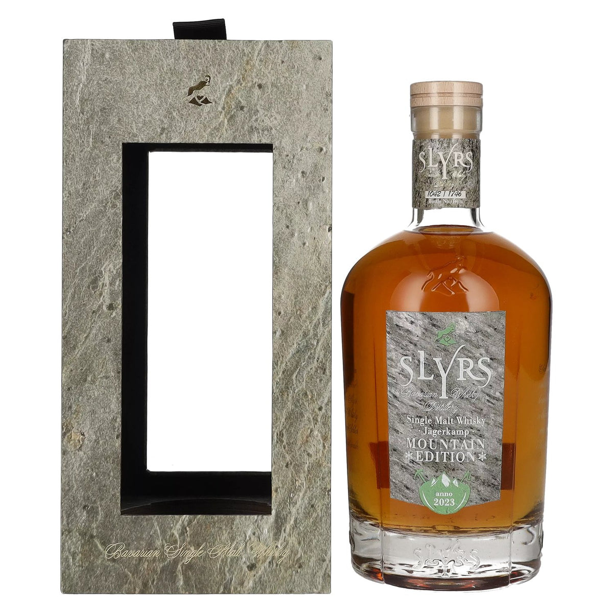 Slyrs Single Malt Whisky MOUNTAIN EDITION Jägerkamp 2023 50,4% vol. 0,7l en boîte cadeau