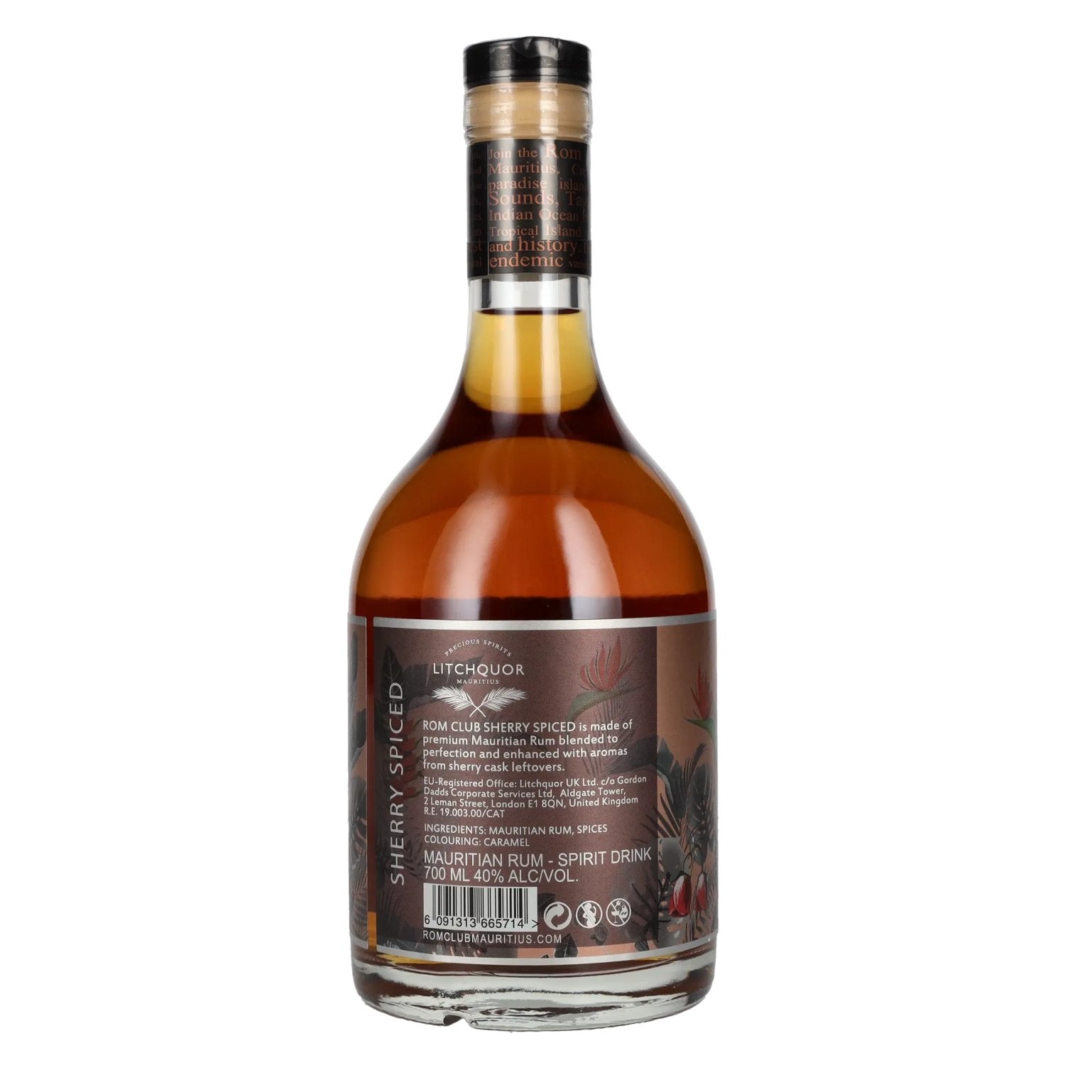 Mauritius Rom Club SHERRY Spiced 40% Vol. 0,7l