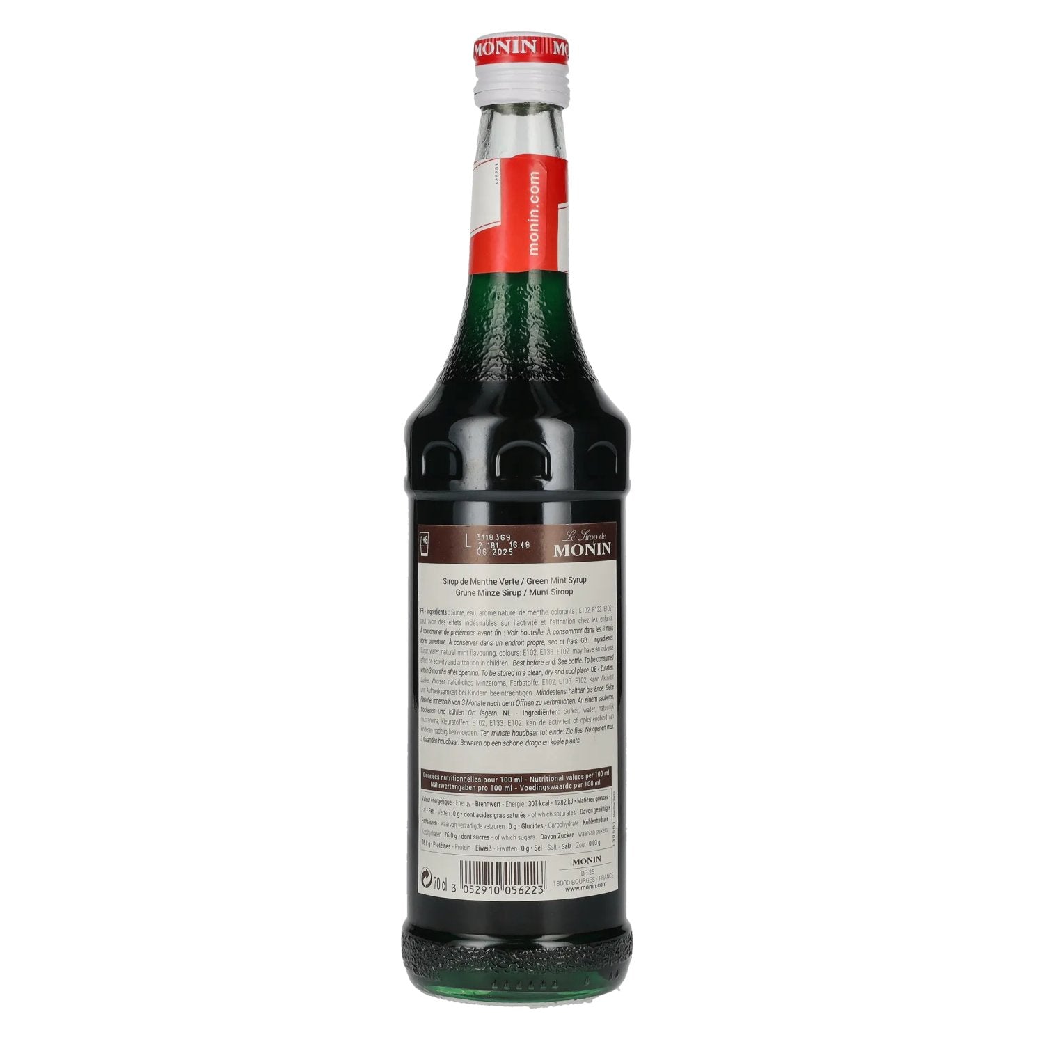 Le Sirop de Monin PFEFFERMINZ 0,7l